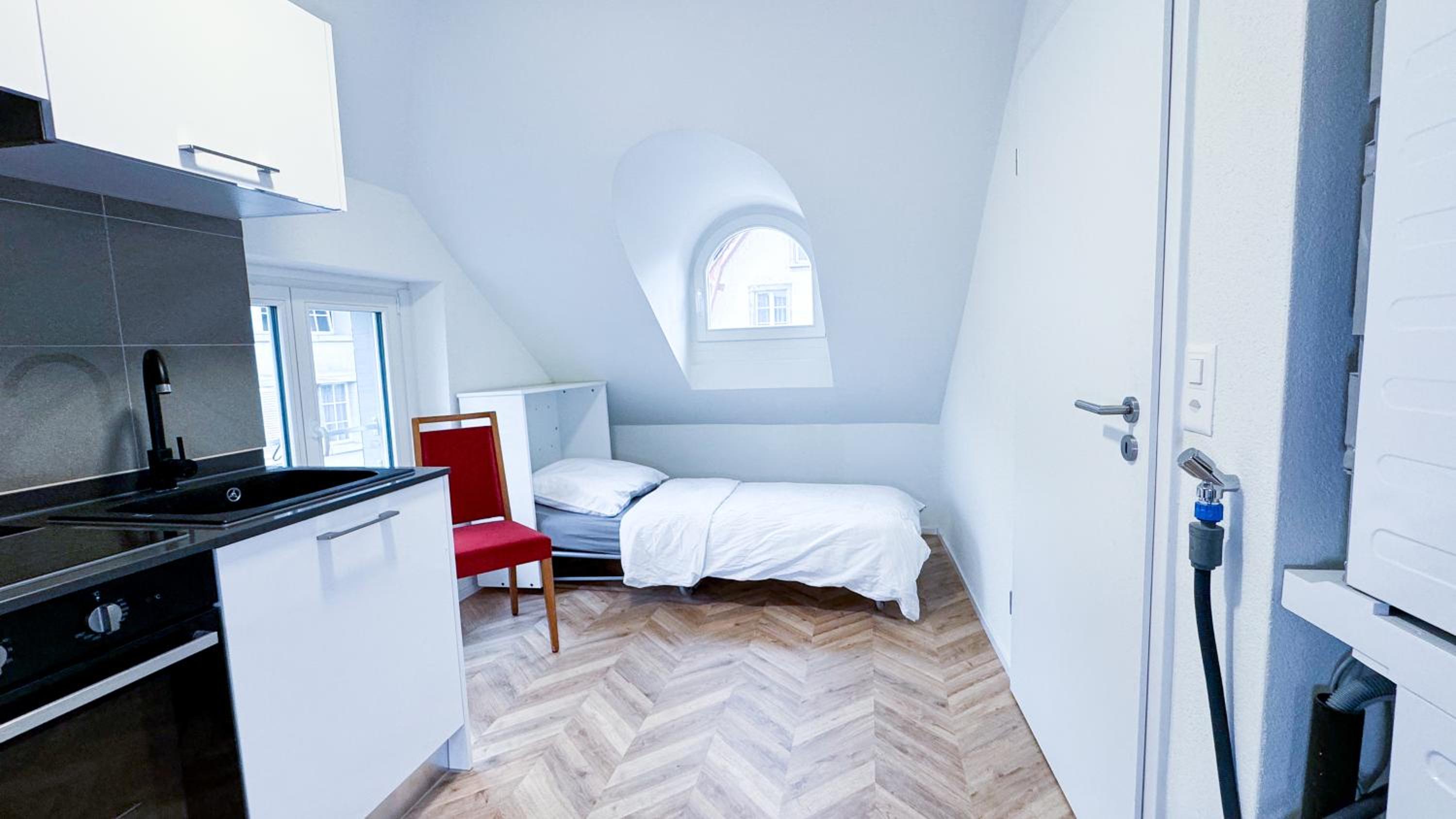 Gray apartment by freihofapartments