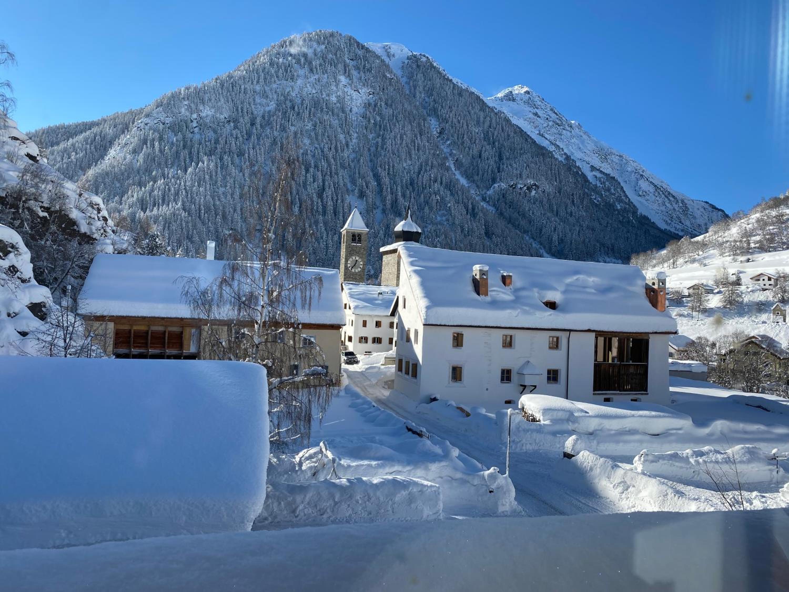 B&B im Ökohaus in Susch