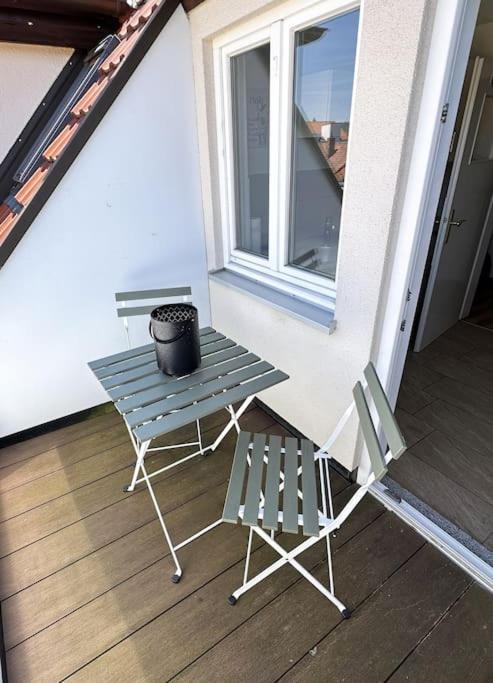 K7 City Apartment - Balkon - 2 Schlafzimmer