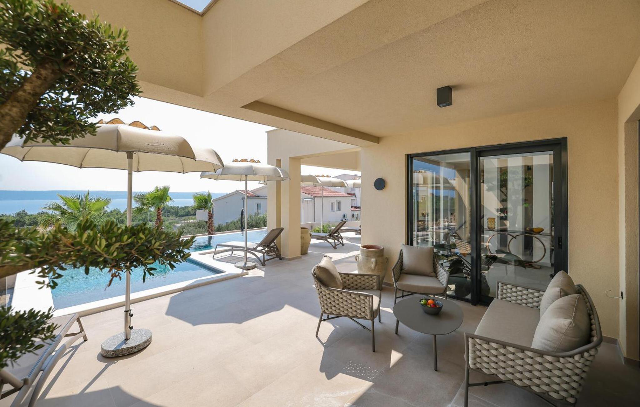 Beach Front Home In Maslenica view 3
