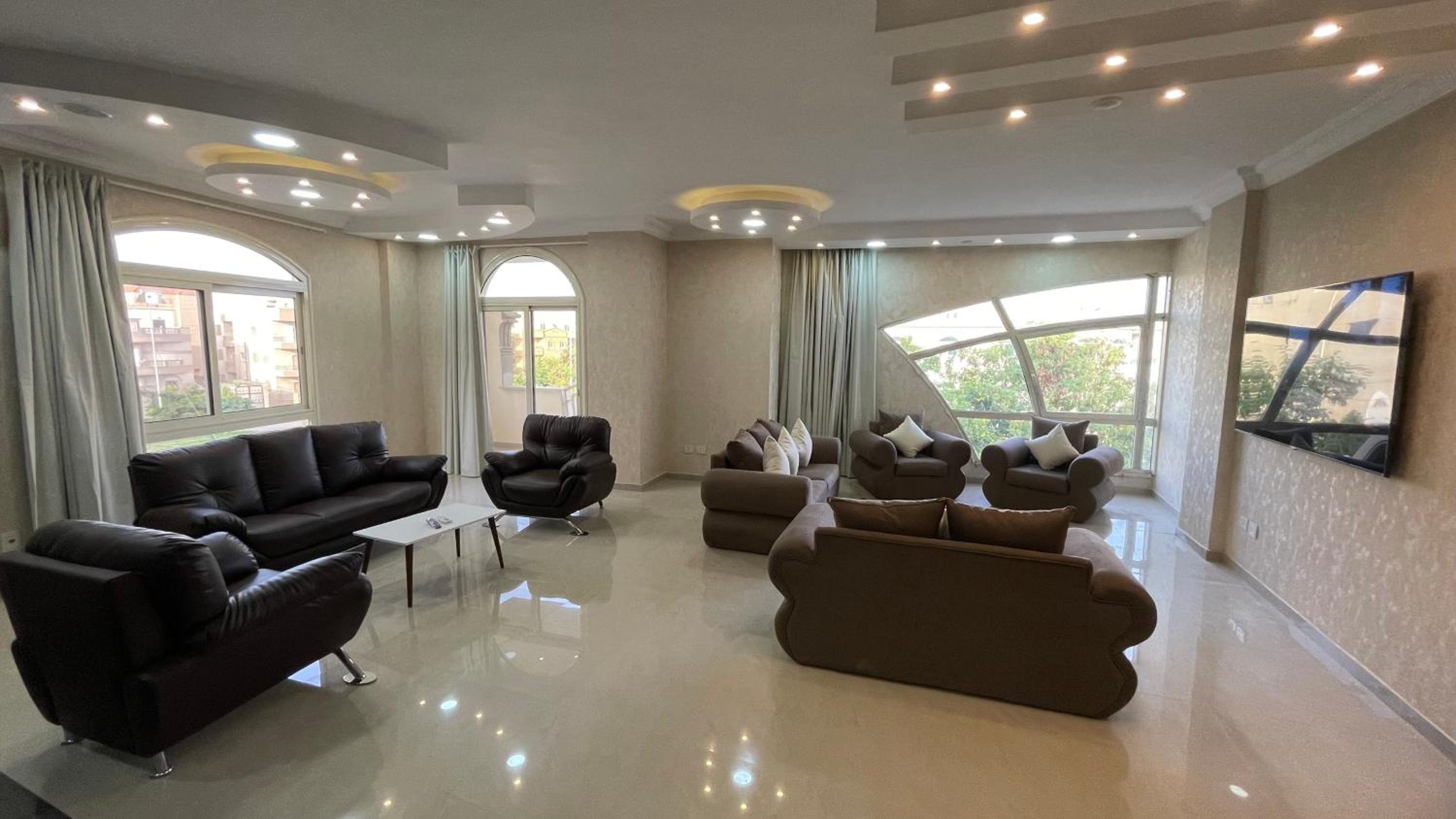 High Deluxe apartment in private villa in New Cairo