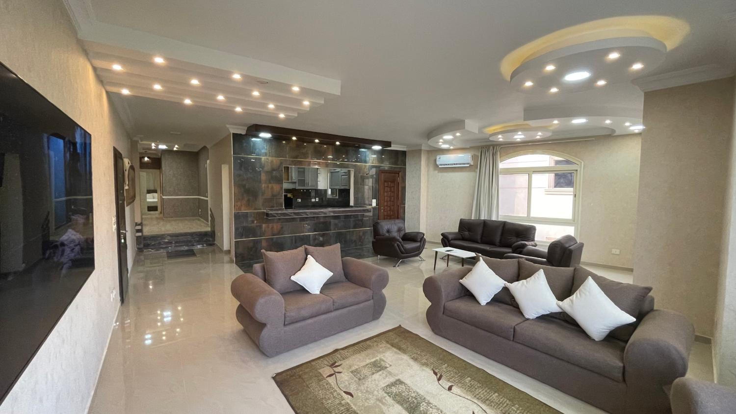 High Deluxe apartment in private villa in New Cairo