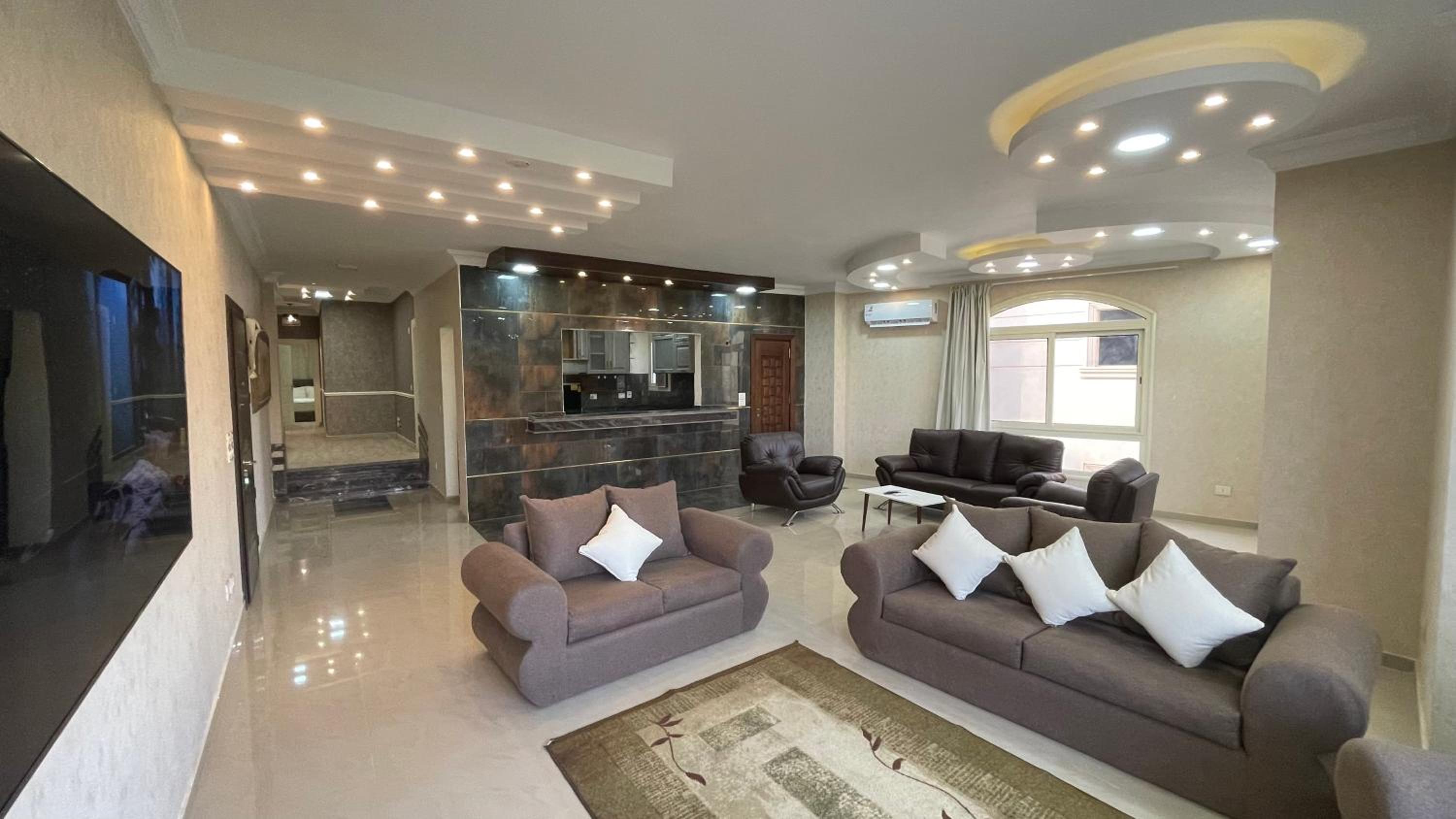 High Deluxe apartment in private villa in New Cairo