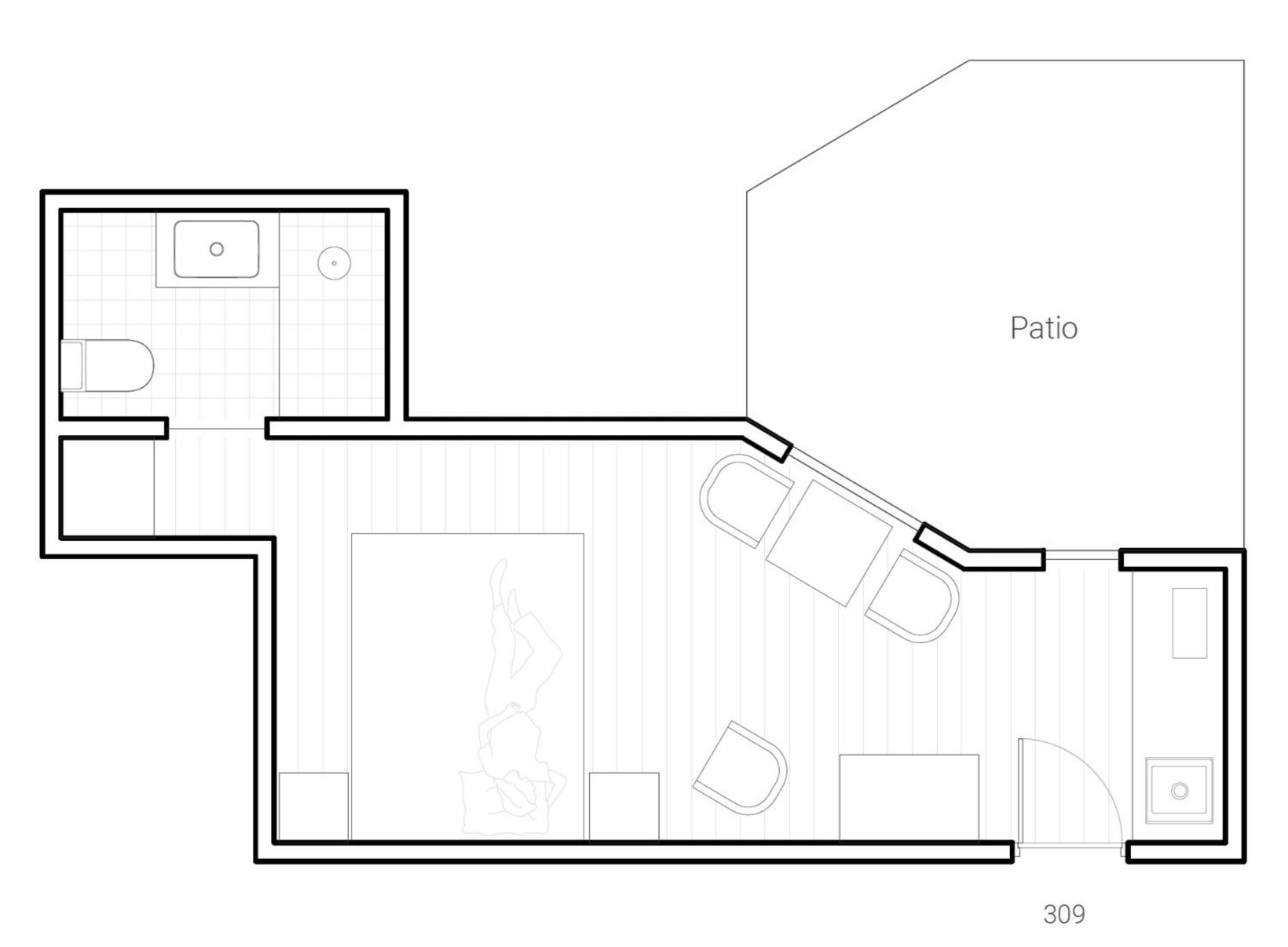 Sombrita del Sol Studio Interior