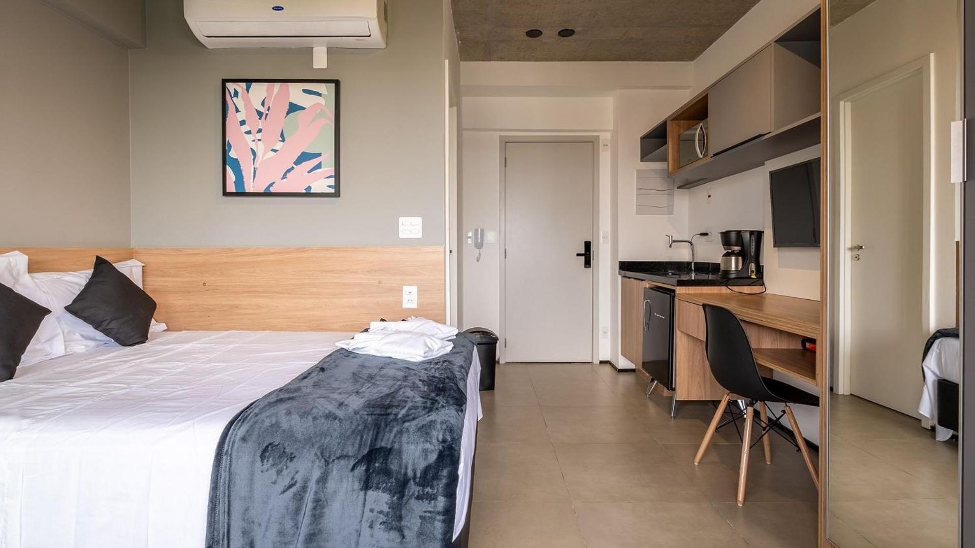 Experiência by Dabra House: Studios com Vista Panorâmica, Jardim Paulista!