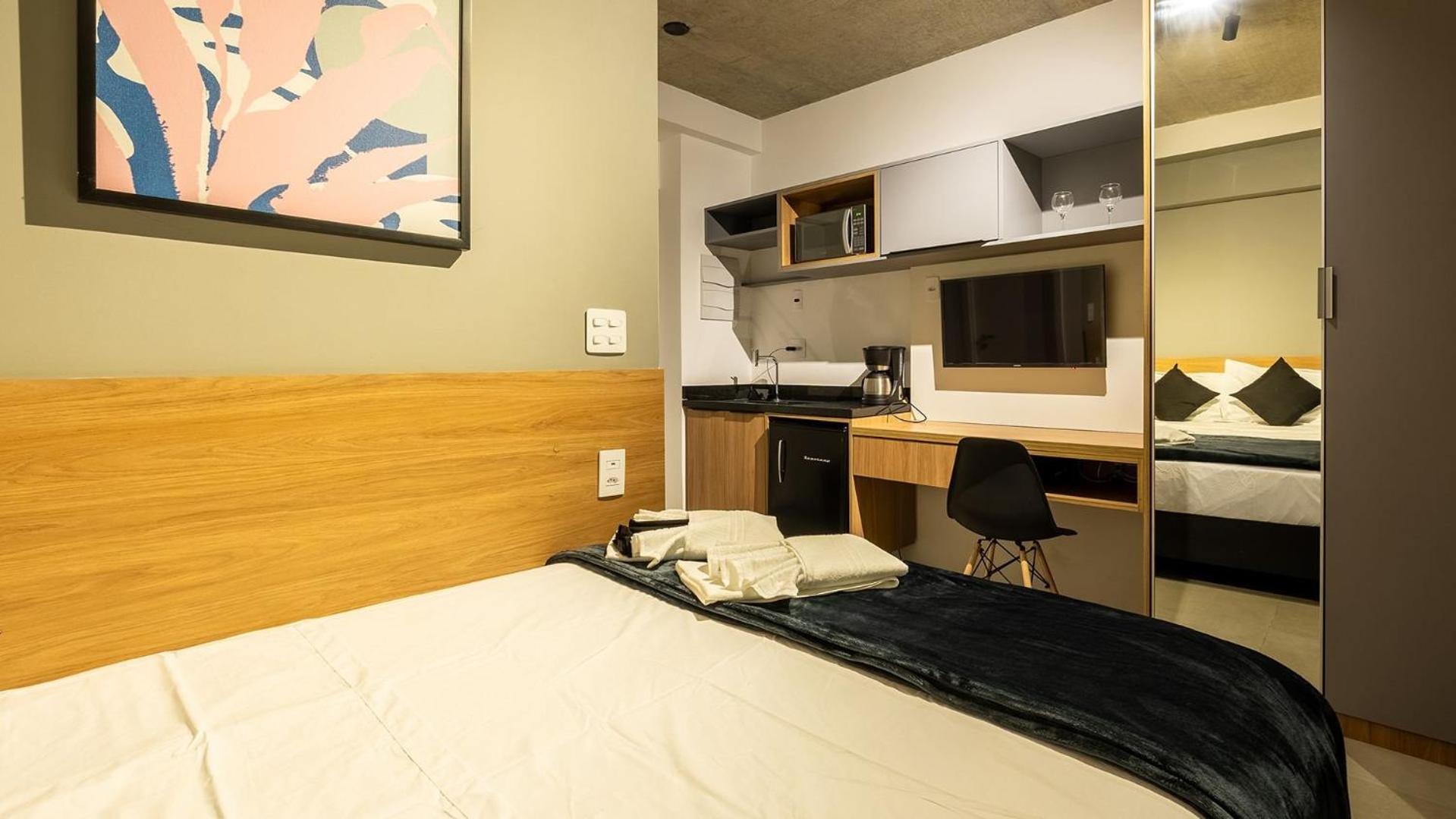 Experiência by Dabra House: Studios com Vista Panorâmica, Jardim Paulista!