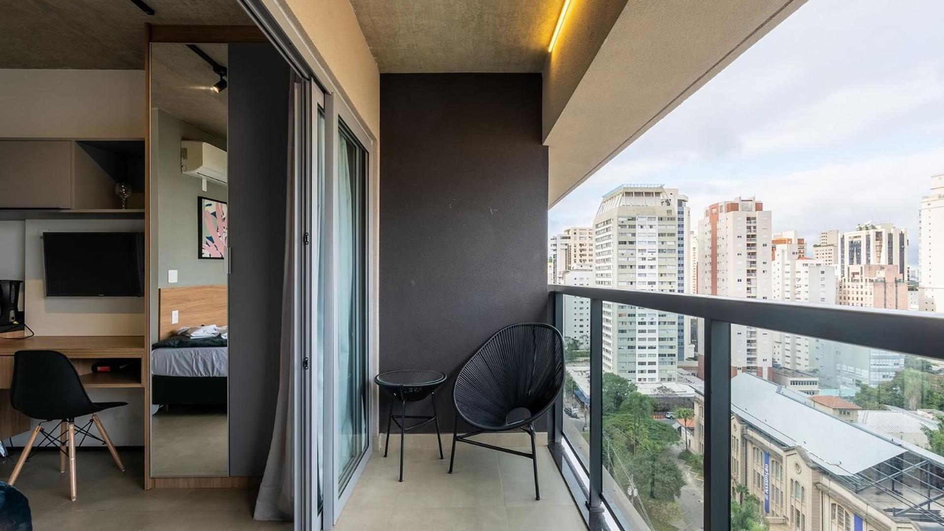 Experiência by Dabra House: Studios com Vista Panorâmica, Jardim Paulista!