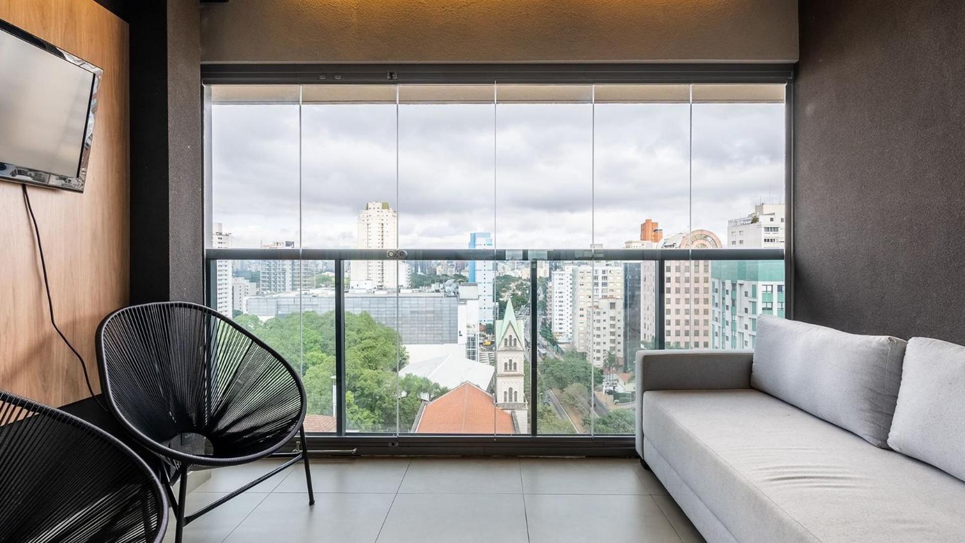 Experiência by Dabra House: Studios com Vista Panorâmica, Jardim Paulista!