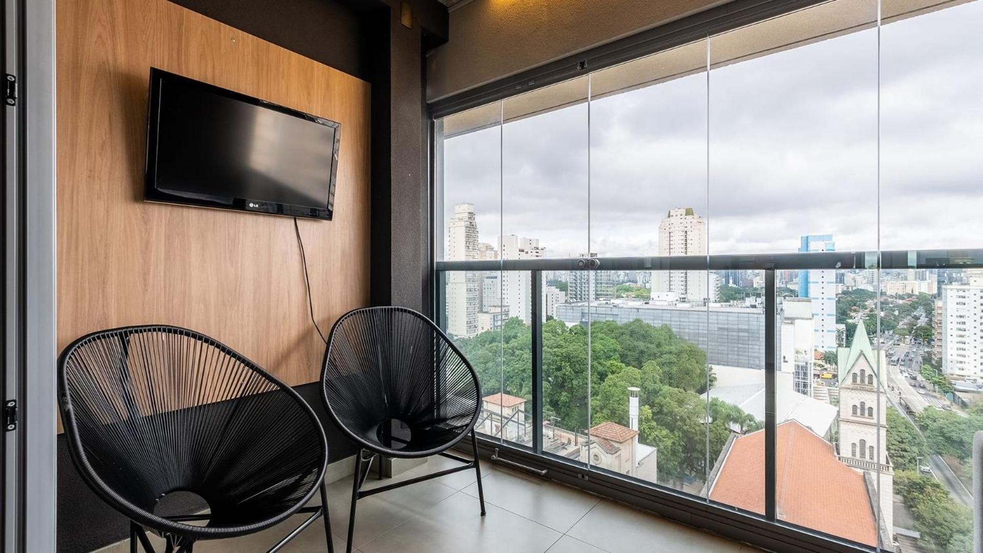 Experiência by Dabra House: Studios com Vista Panorâmica, Jardim Paulista!