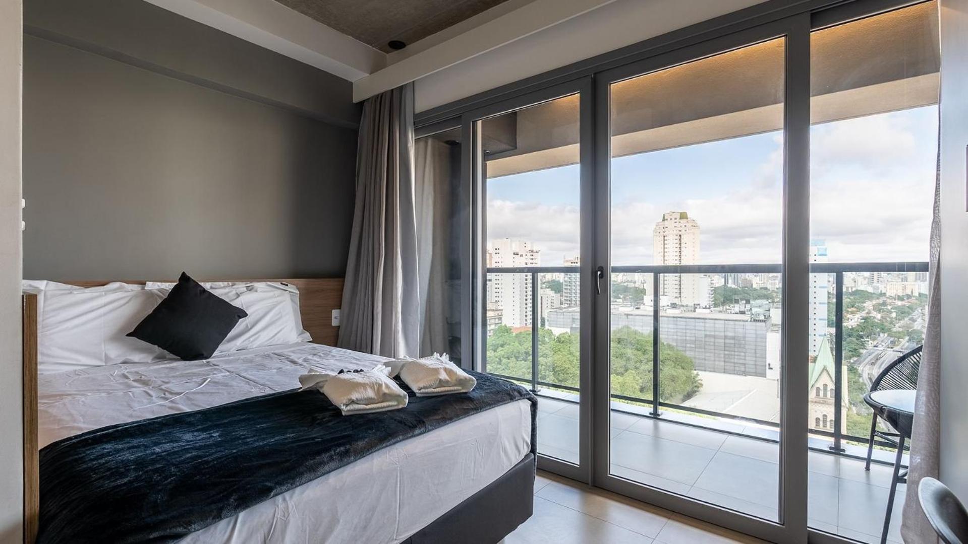 Experiência by Dabra House: Studios com Vista Panorâmica, Jardim Paulista!