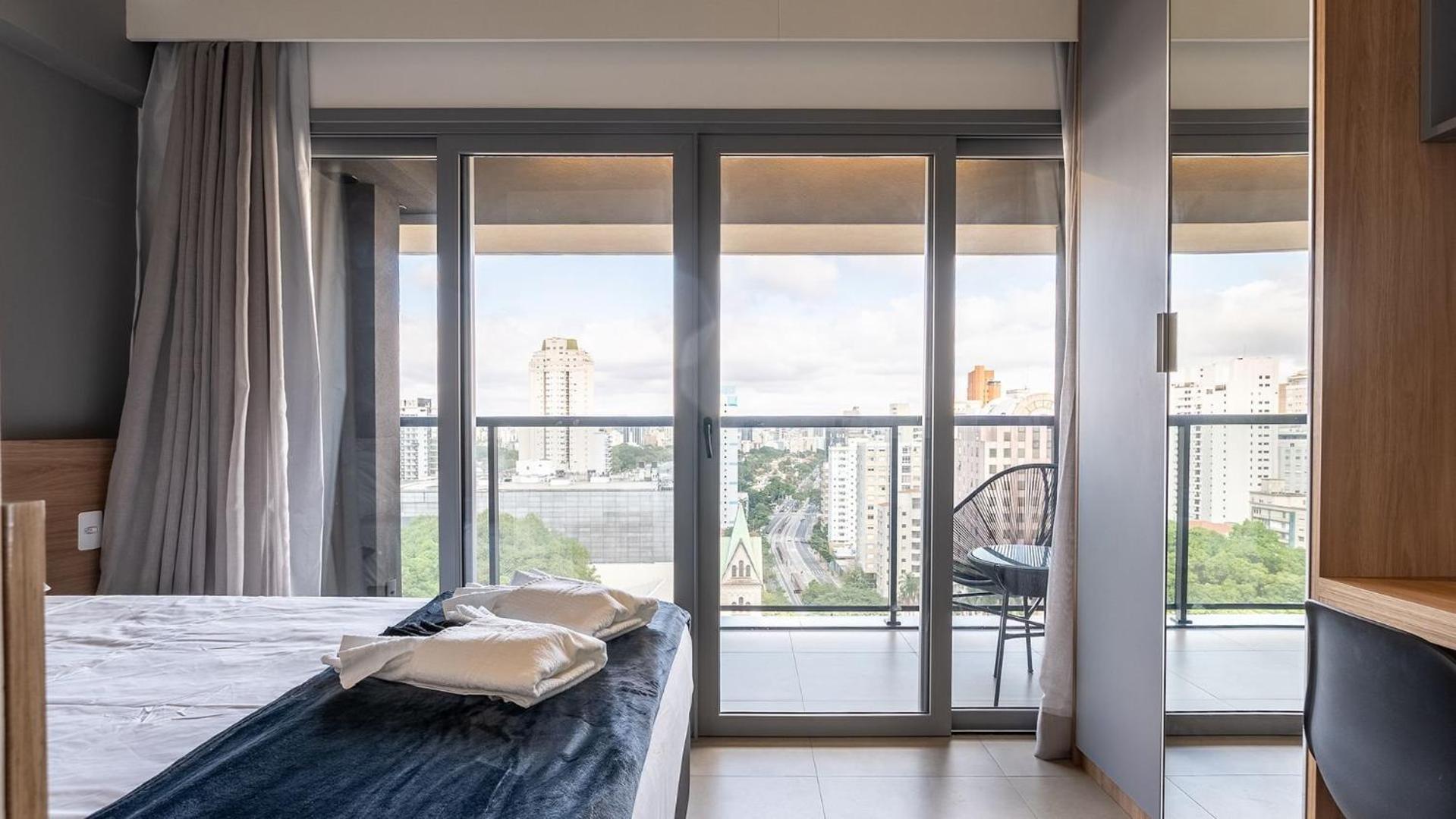 Experiência by Dabra House: Studios com Vista Panorâmica, Jardim Paulista!