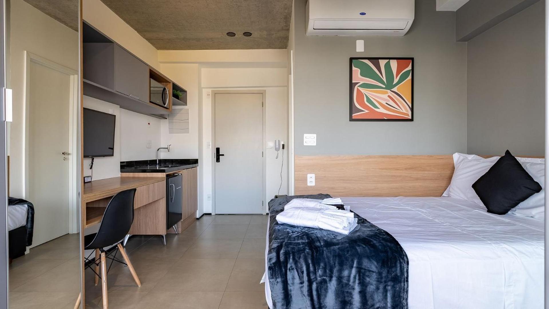 Experiência by Dabra House: Studios com Vista Panorâmica, Jardim Paulista!
