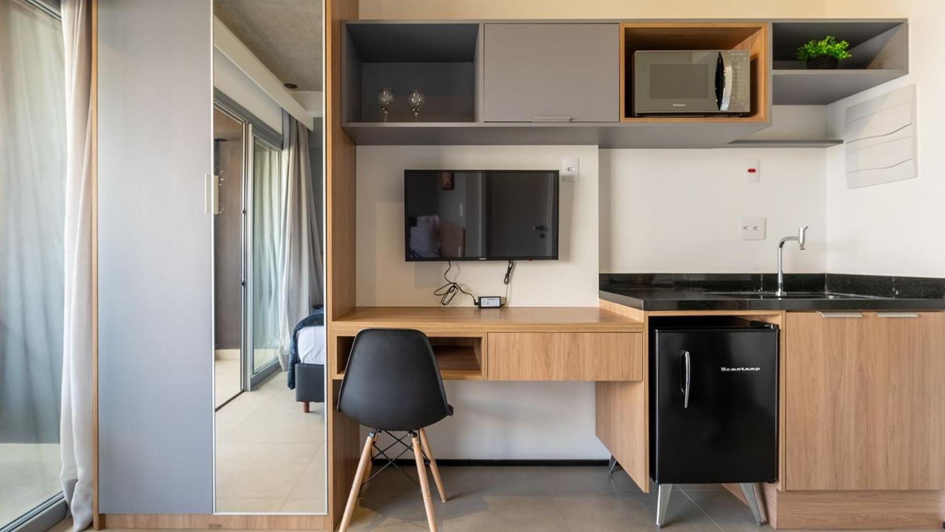 Experiência by Dabra House: Studios com Vista Panorâmica, Jardim Paulista!