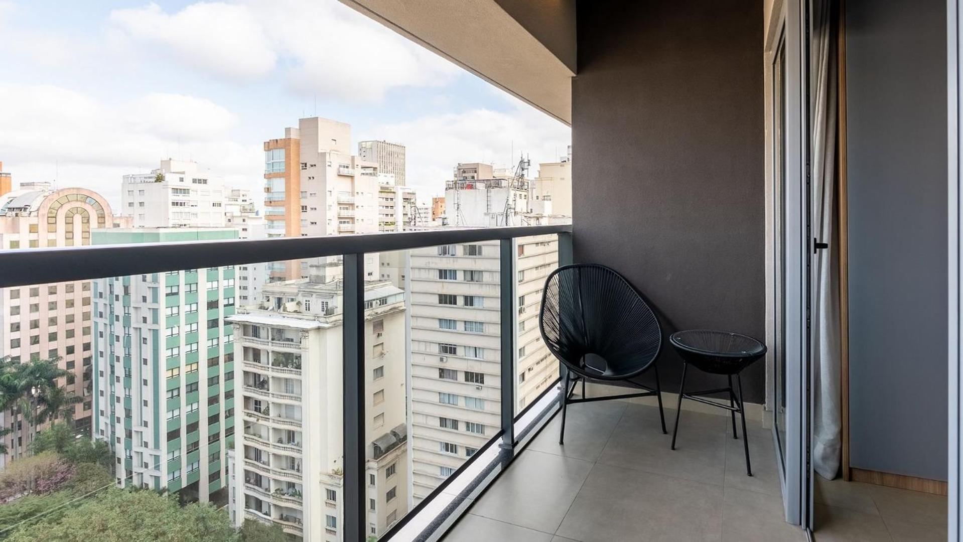 Experiência by Dabra House: Studios com Vista Panorâmica, Jardim Paulista!