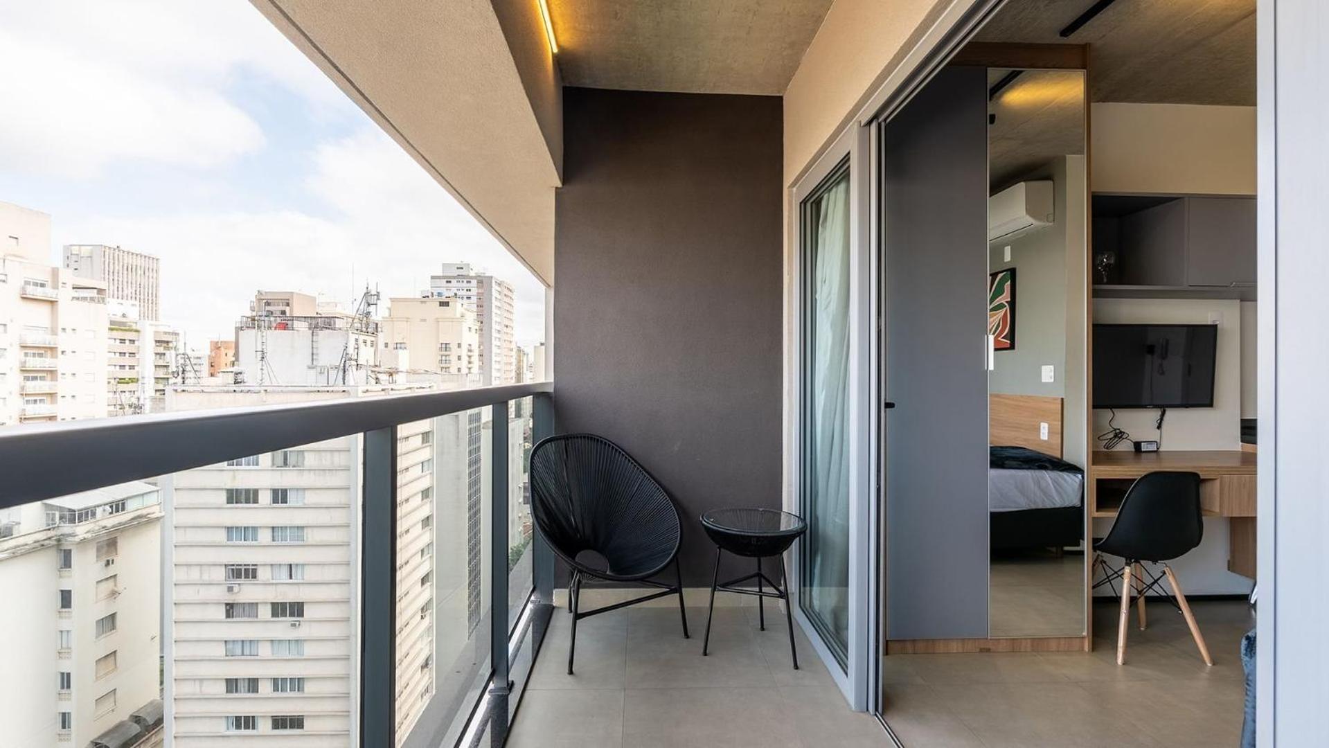 Experiência by Dabra House: Studios com Vista Panorâmica, Jardim Paulista!