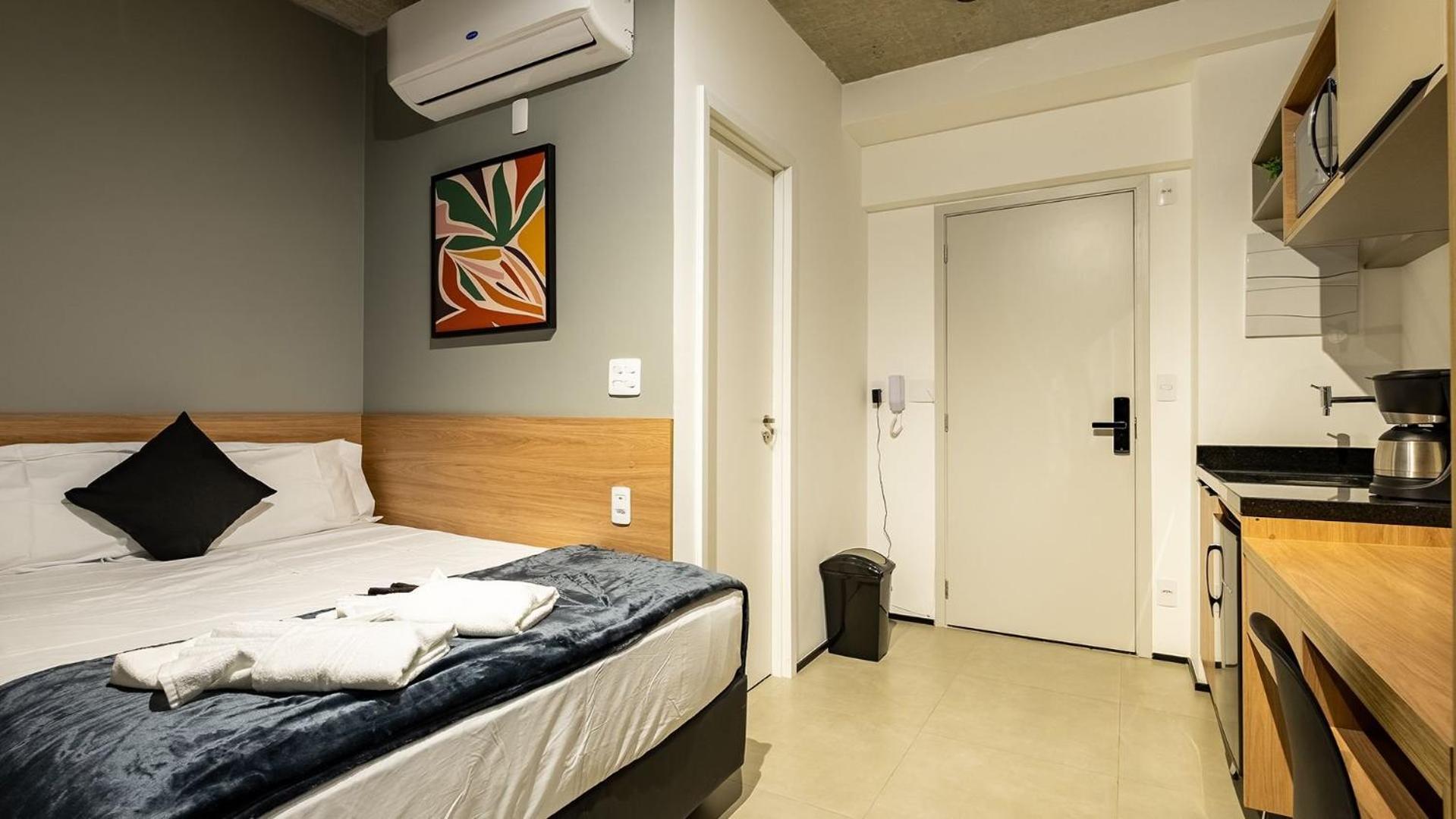 Experiência by Dabra House: Studios com Vista Panorâmica, Jardim Paulista!