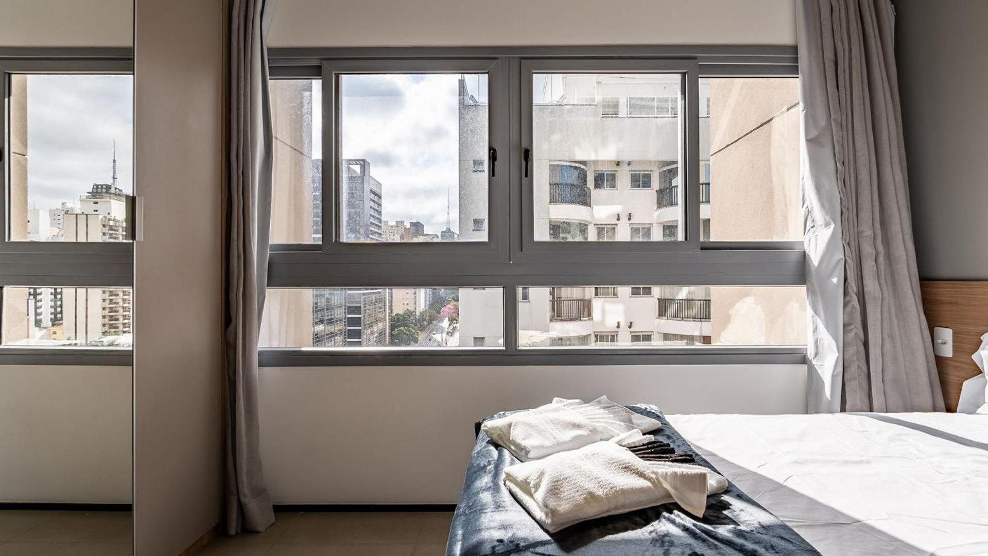 Experiência by Dabra House: Studios com Vista Panorâmica, Jardim Paulista!