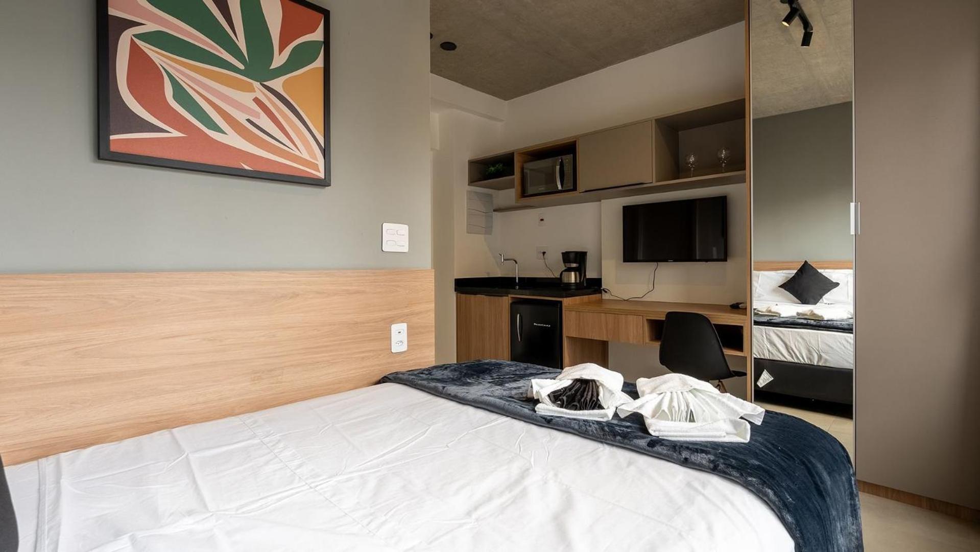 Experiência by Dabra House: Studios com Vista Panorâmica, Jardim Paulista!