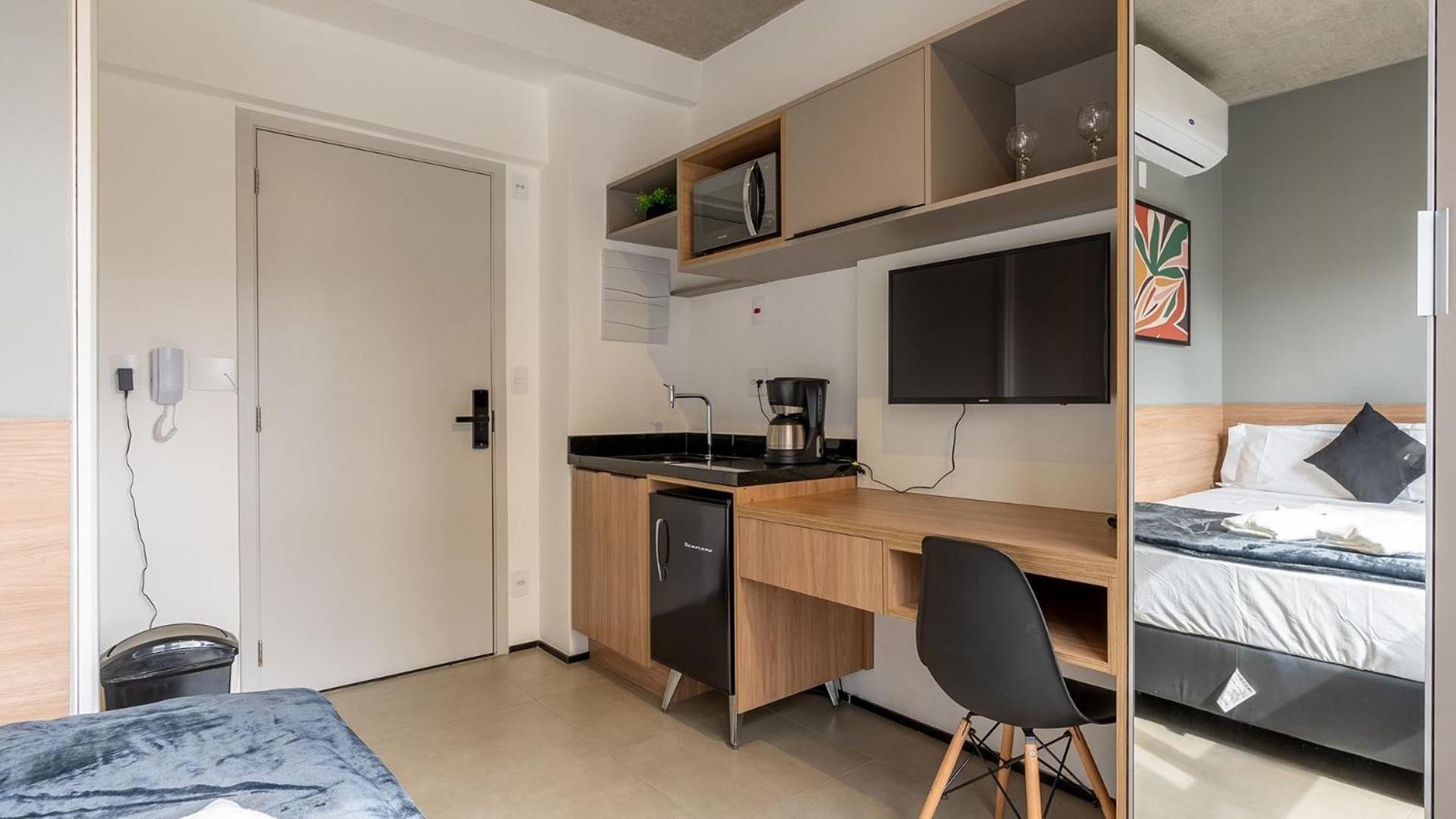 Experiência by Dabra House: Studios com Vista Panorâmica, Jardim Paulista!