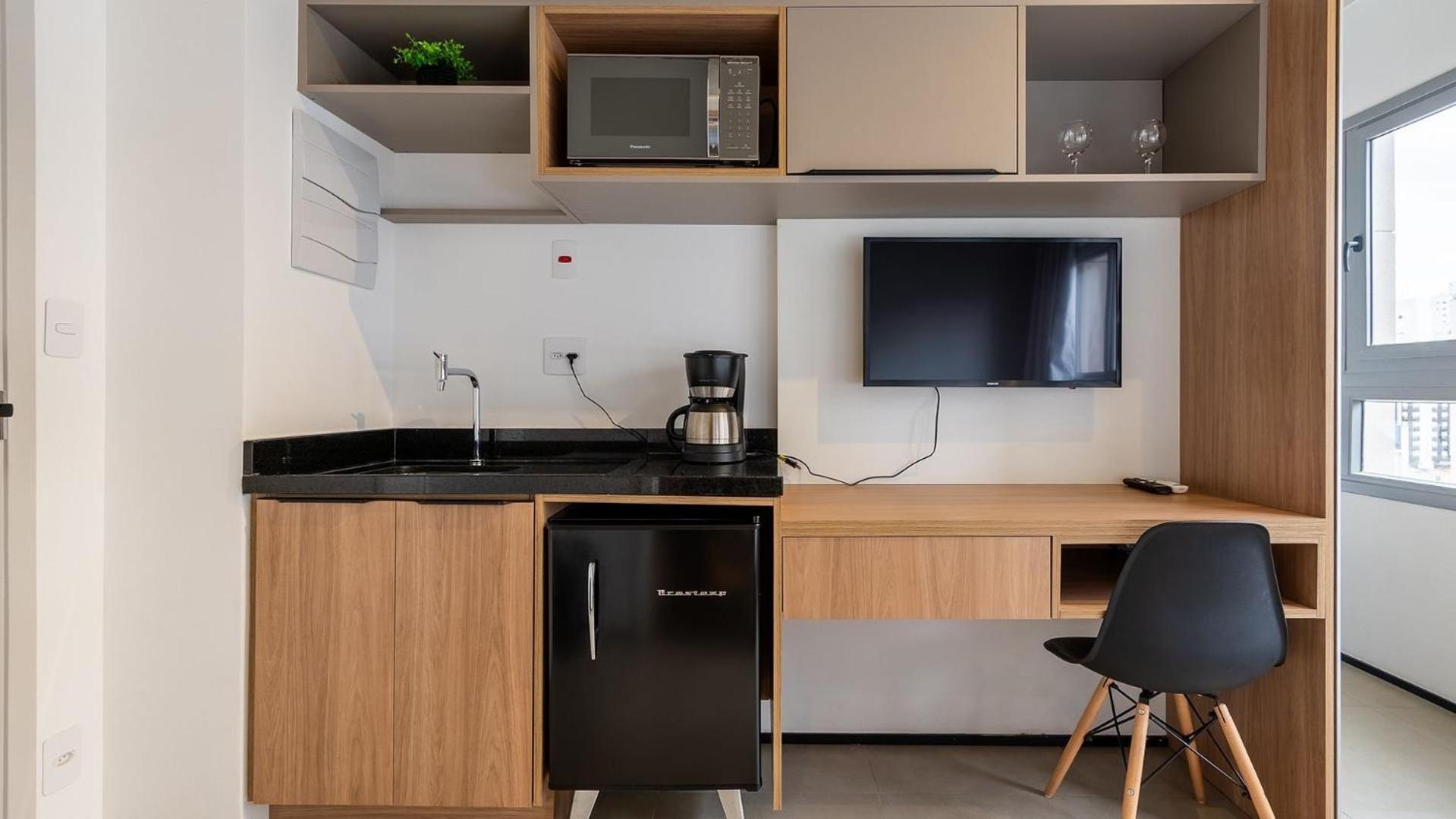 Experiência by Dabra House: Studios com Vista Panorâmica, Jardim Paulista!