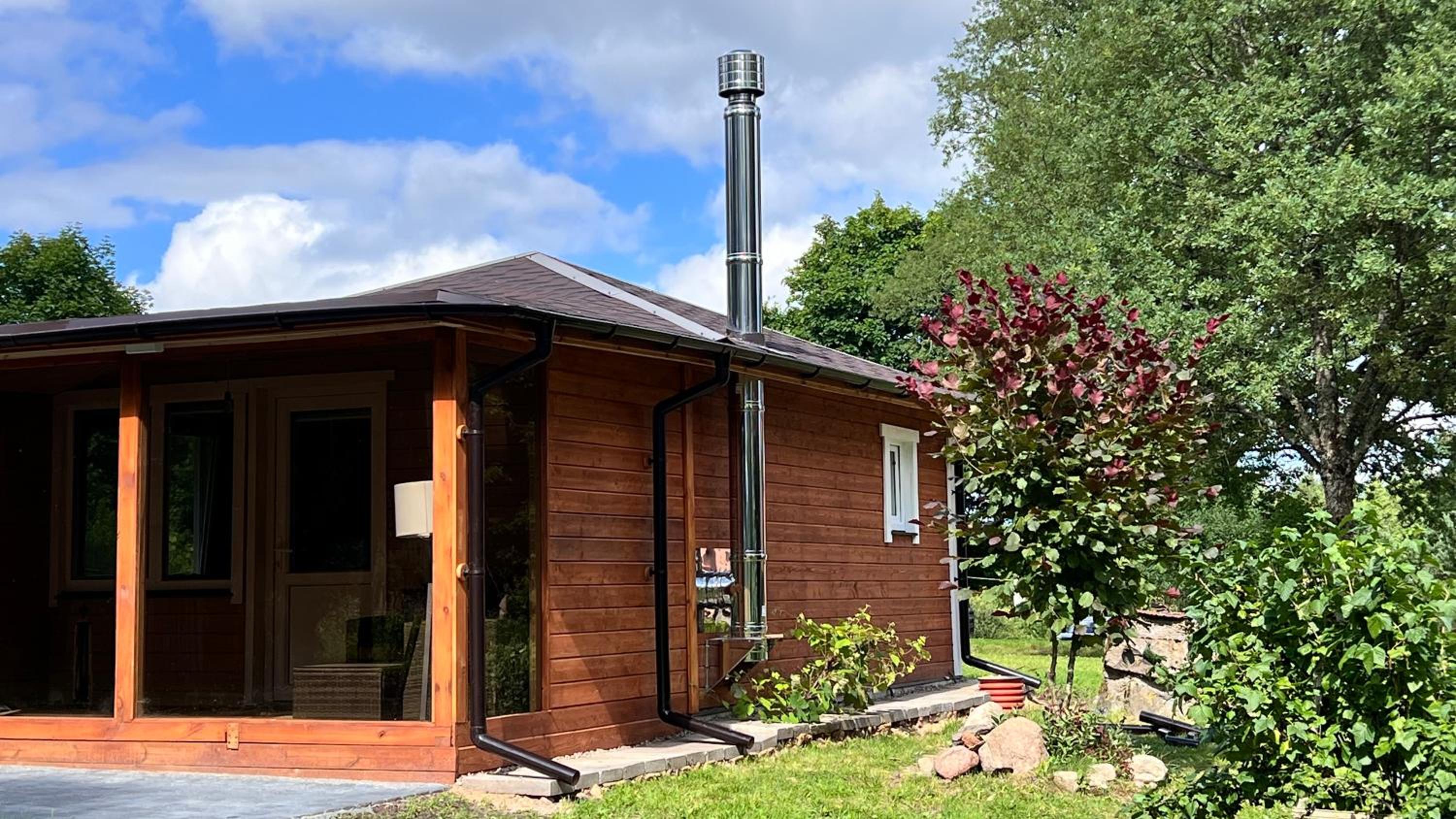 Cabin Juodupė view 2