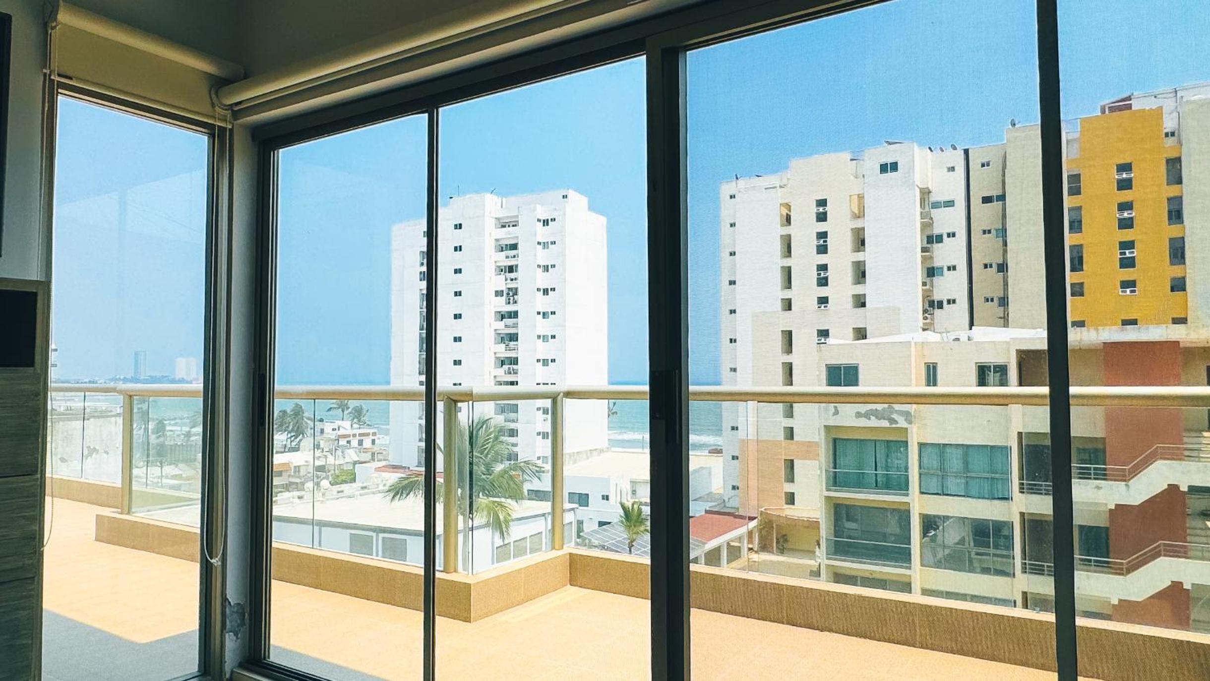 Penthouse Punta Río vista al mar