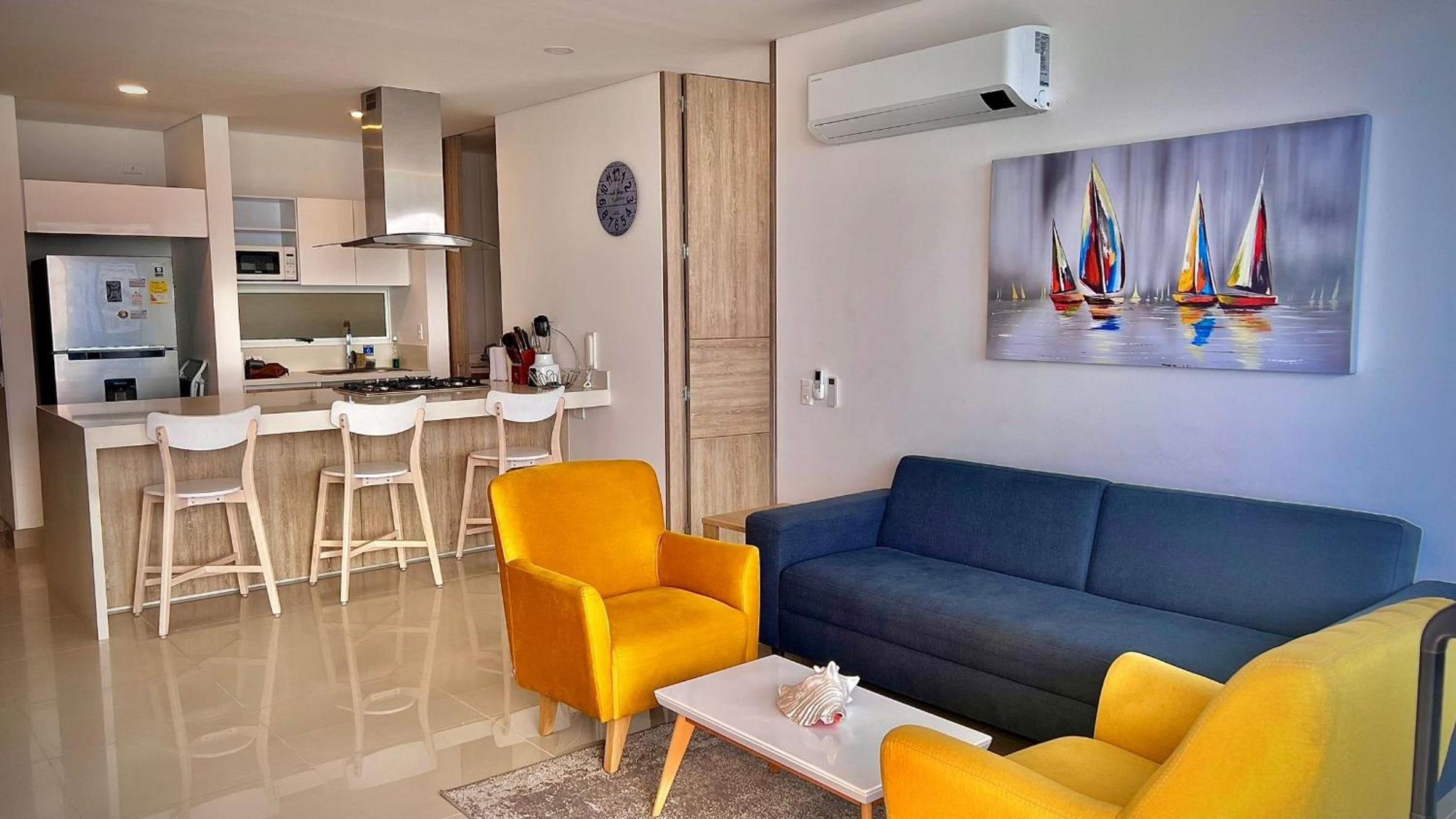 Apartamento frente al Mar, Santa Marta