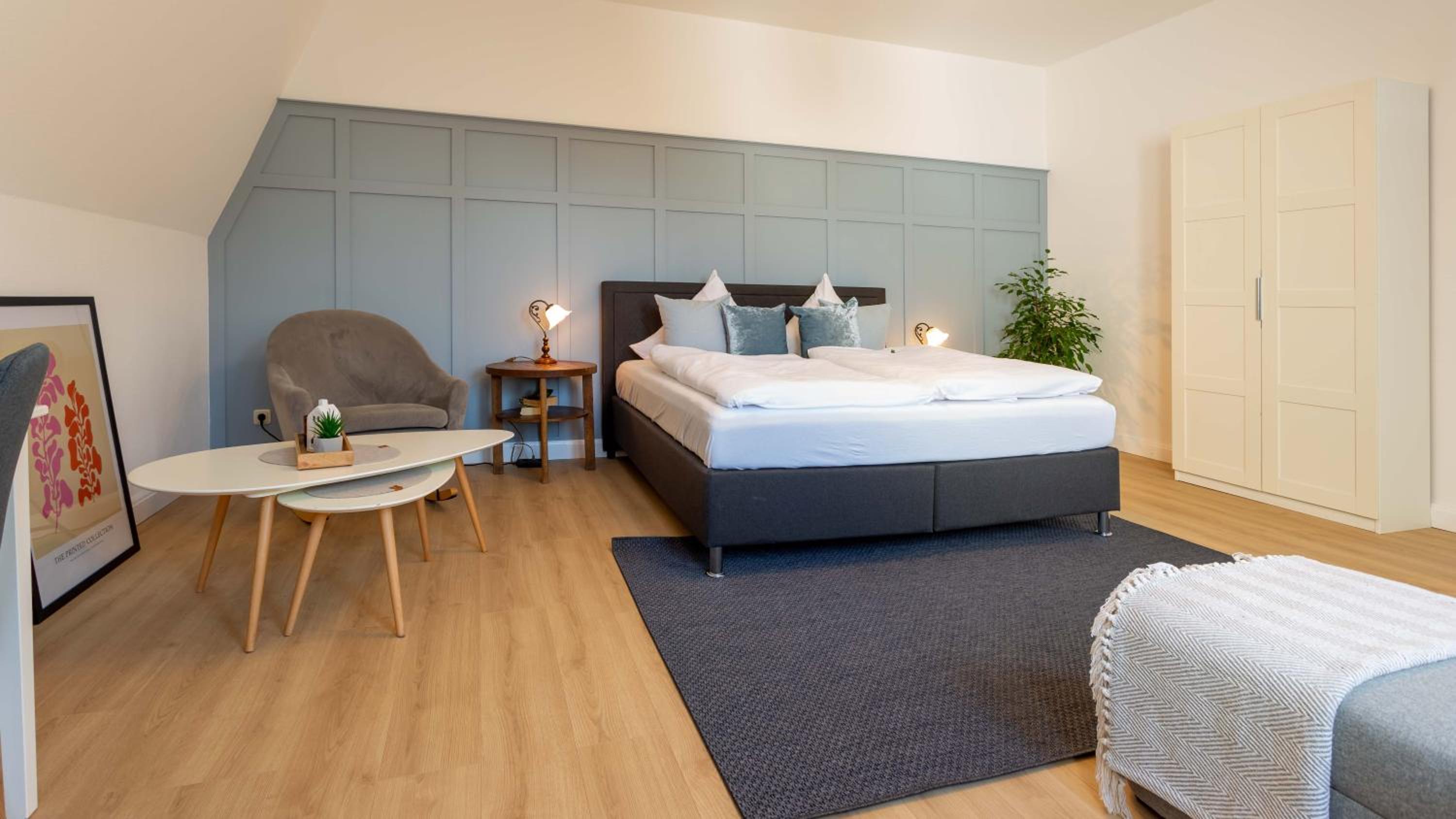 Smiles Homes Appartement 52m2 im Hotel Mauritius - Privatparkplatz kostenfrei, Frühstück buchbar, direkt im Zentrum