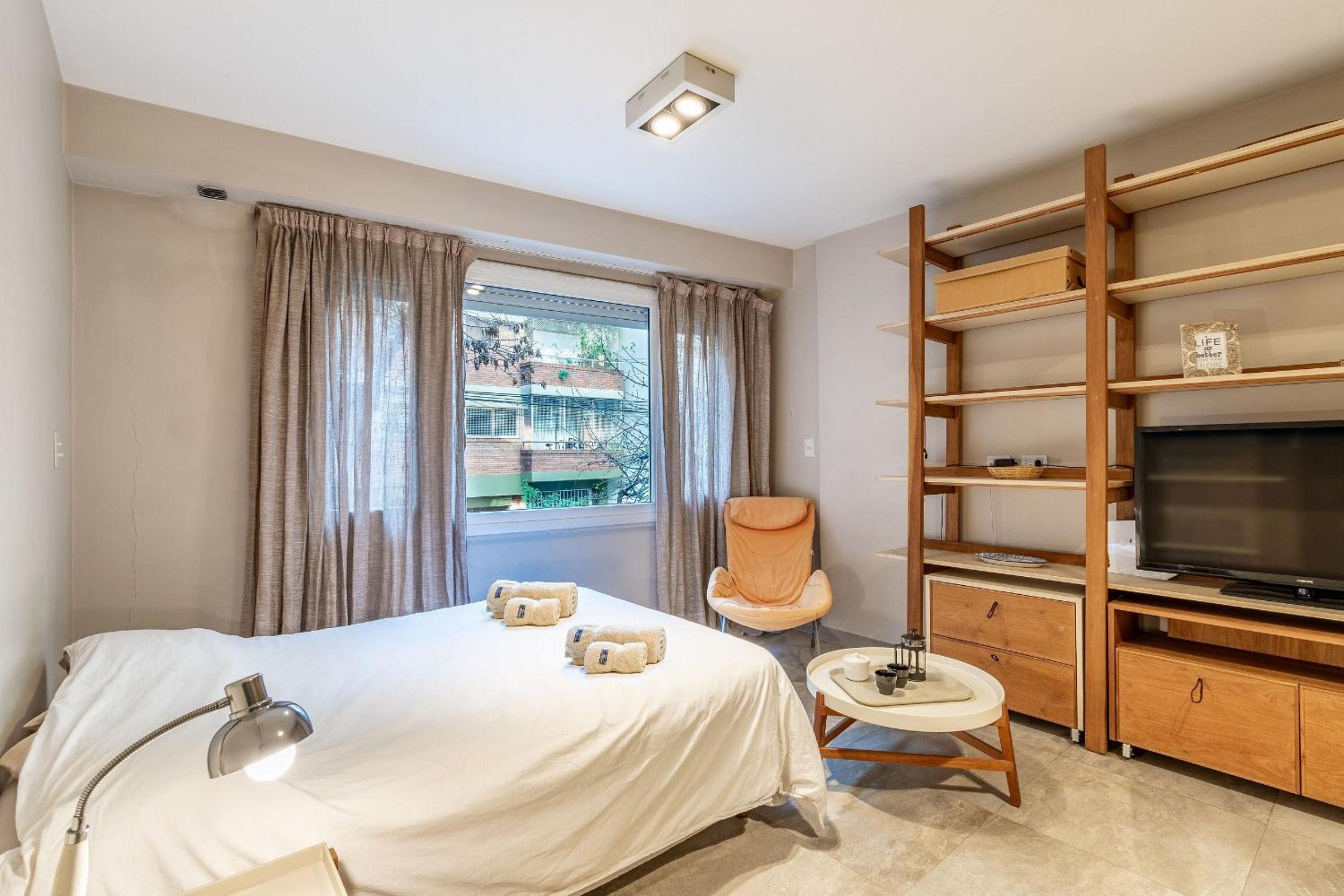 Cozy and bright studio in Recoleta