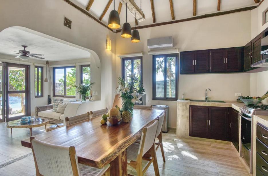 Soliman bay beachfront bungalows view 3
