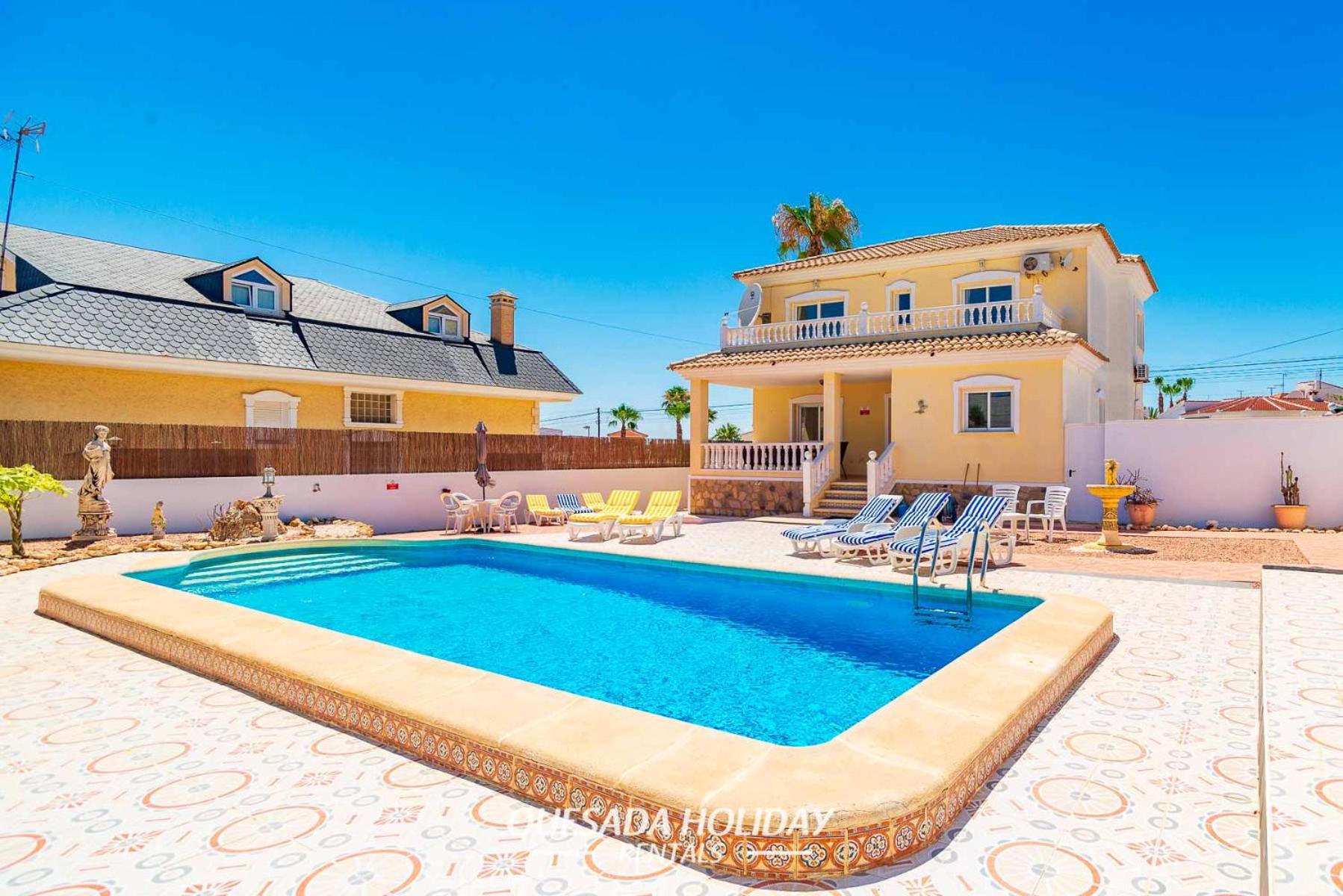 Stunning Central Villa Rosa in Ciudad Quesada Rojales Spacious 4-Bedroom Retreat with Private Pool
