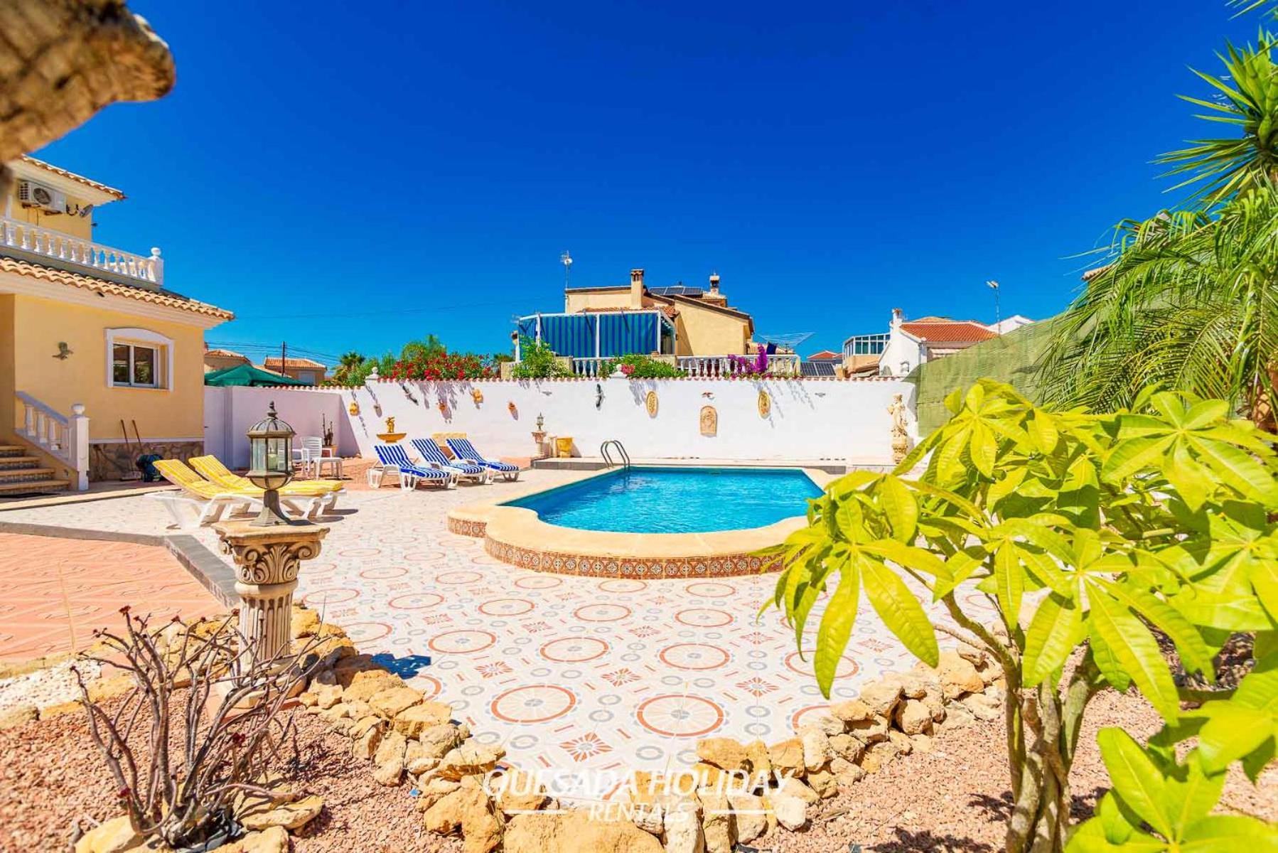 Stunning Central Villa Rosa in Ciudad Quesada Rojales Spacious 4-Bedroom Retreat with Private Pool