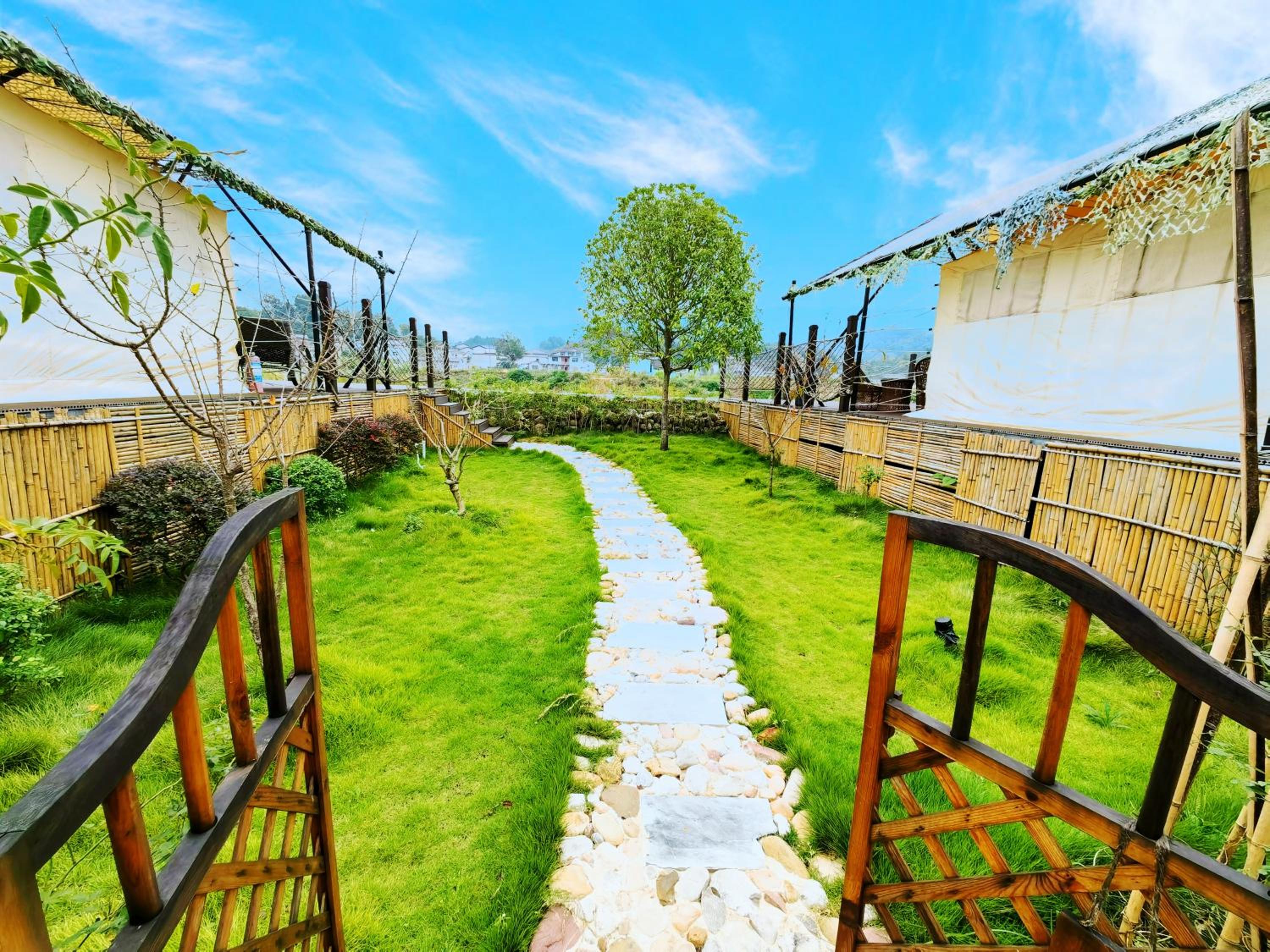 Zhangjiajie Cliff Flower RV Tent Hotel
