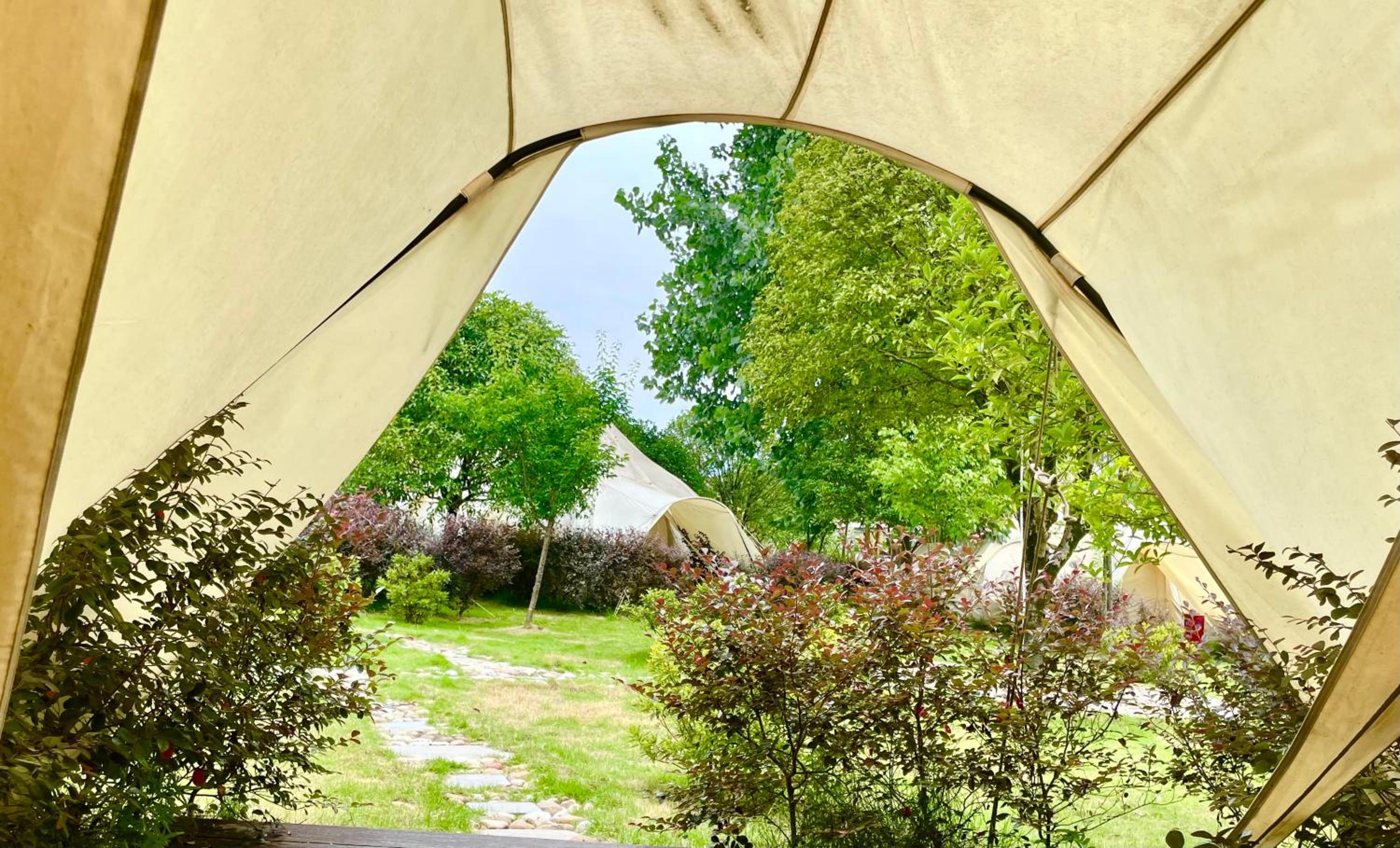 Zhangjiajie Cliff Flower RV Tent Hotel