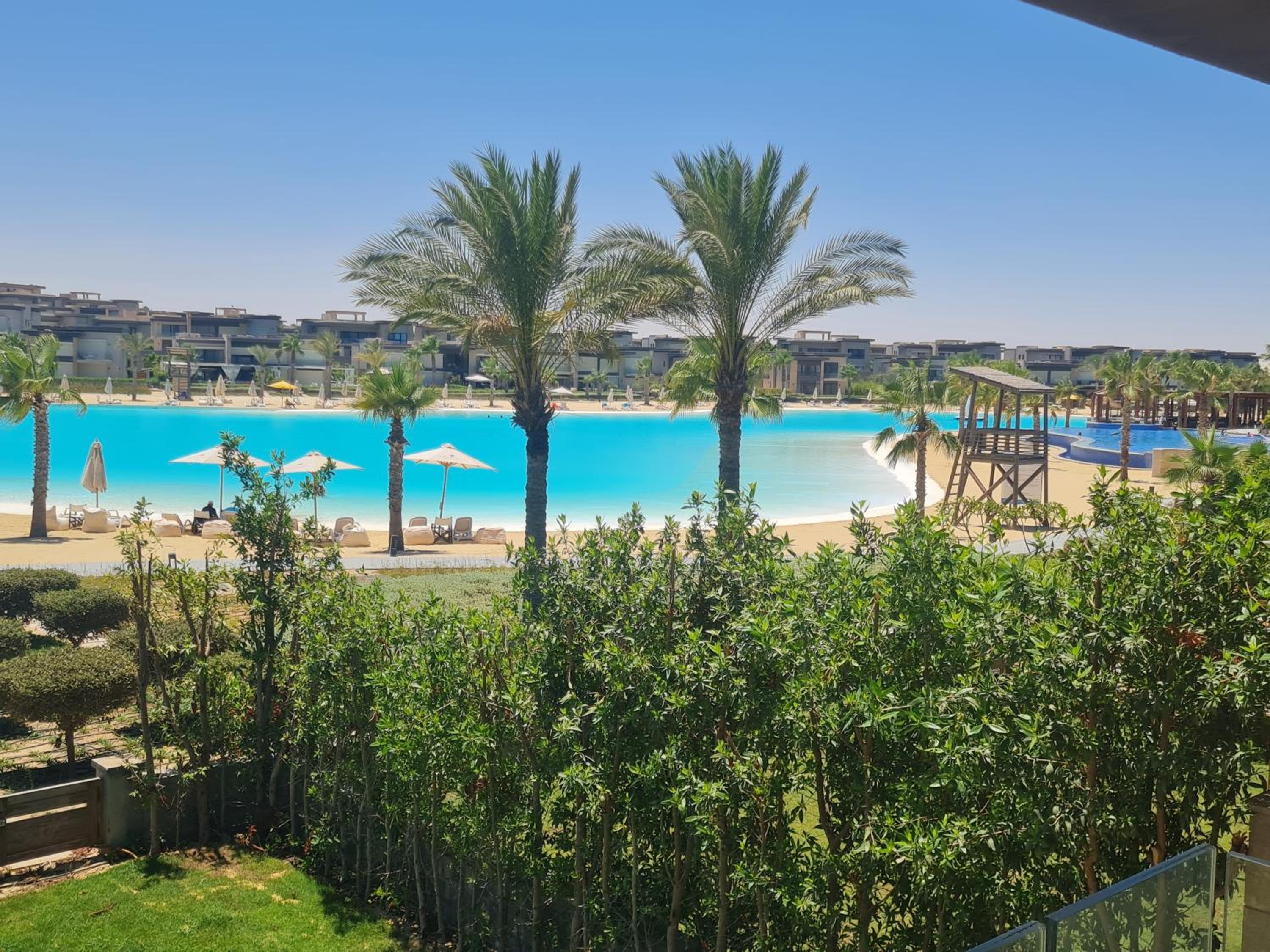 Swan Lake ras el hekma North coast first row lagoon view 3