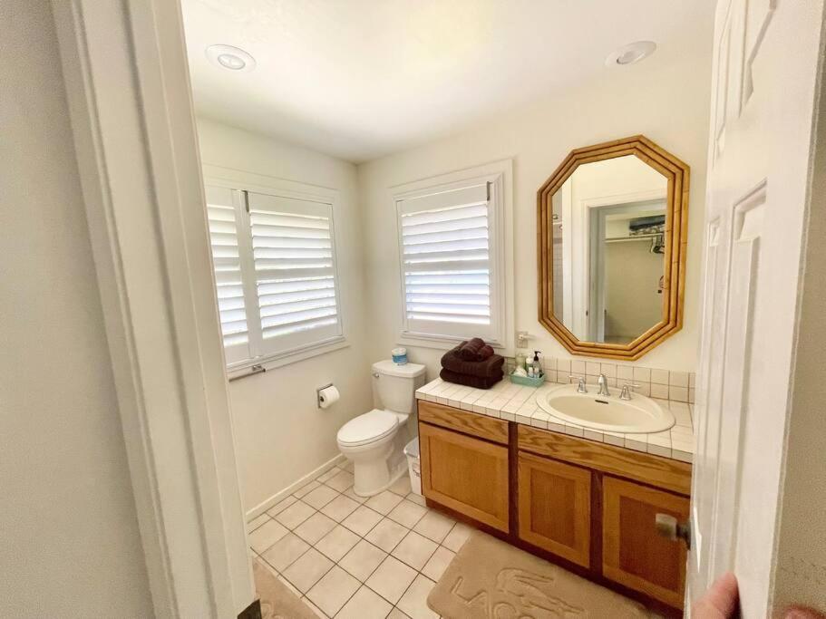 King Palm Ocean views King bed walk to beach Free WIFI parking BBQ view 4