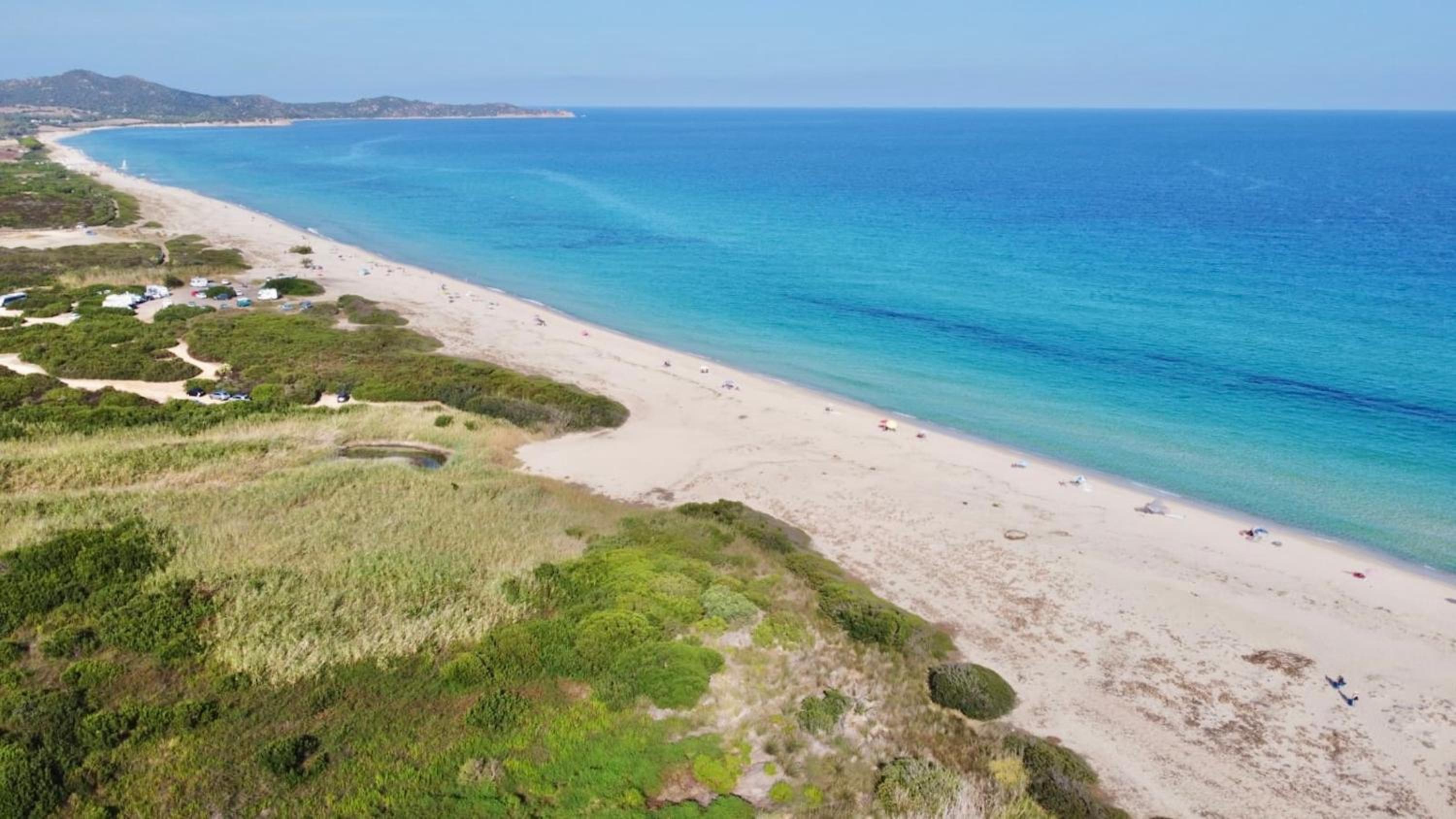 Villas with private pool just 400 meters from the Costa Rei - beach view 2