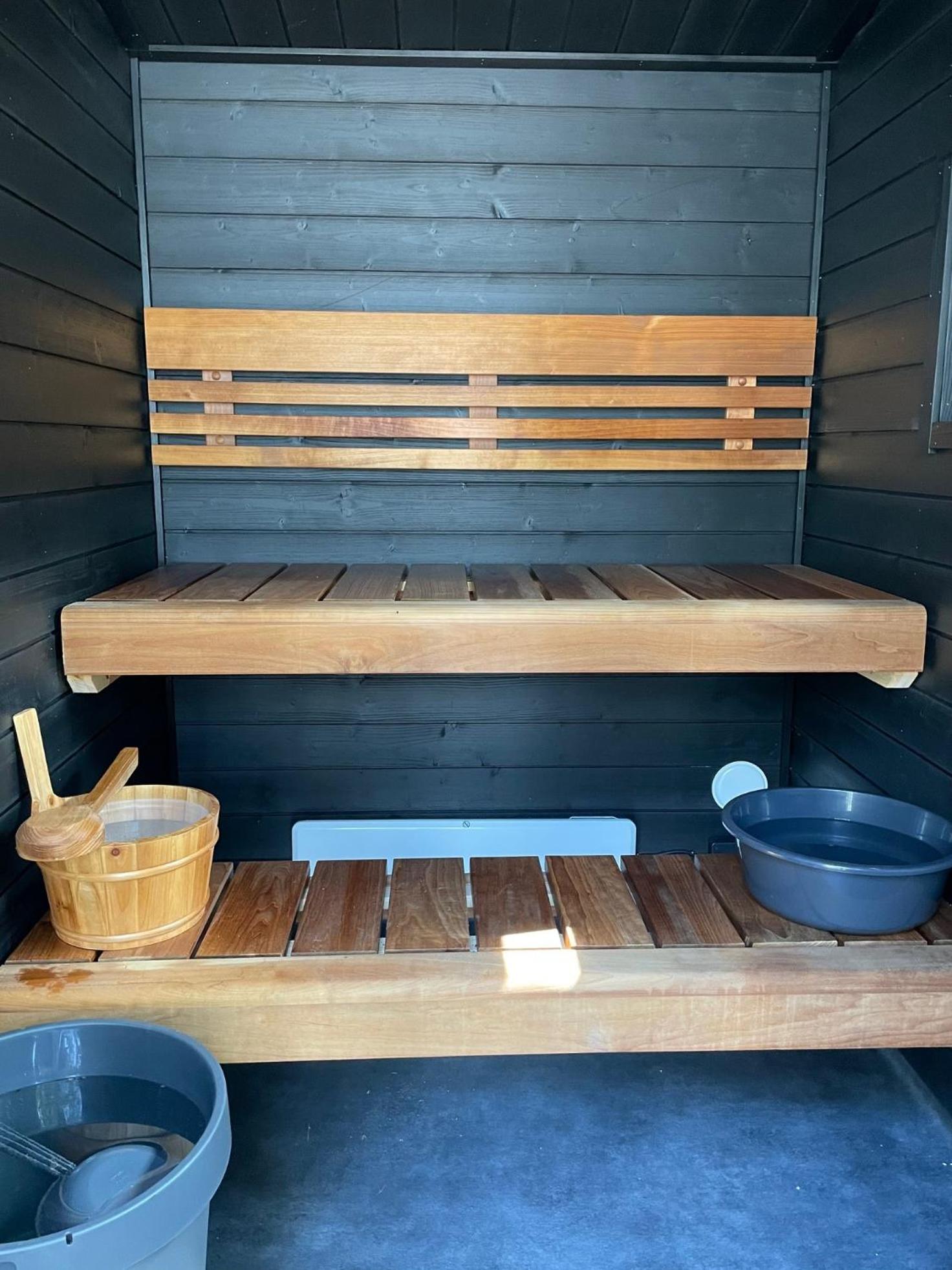 Beach house with sauna