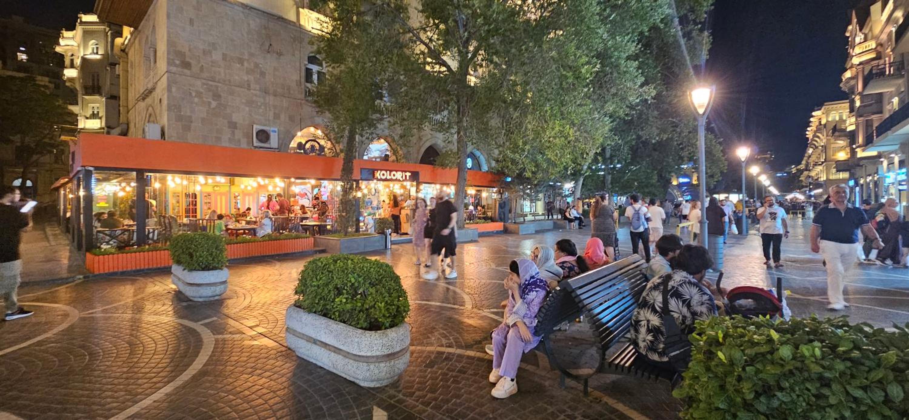 On Nizami str near Kolorit