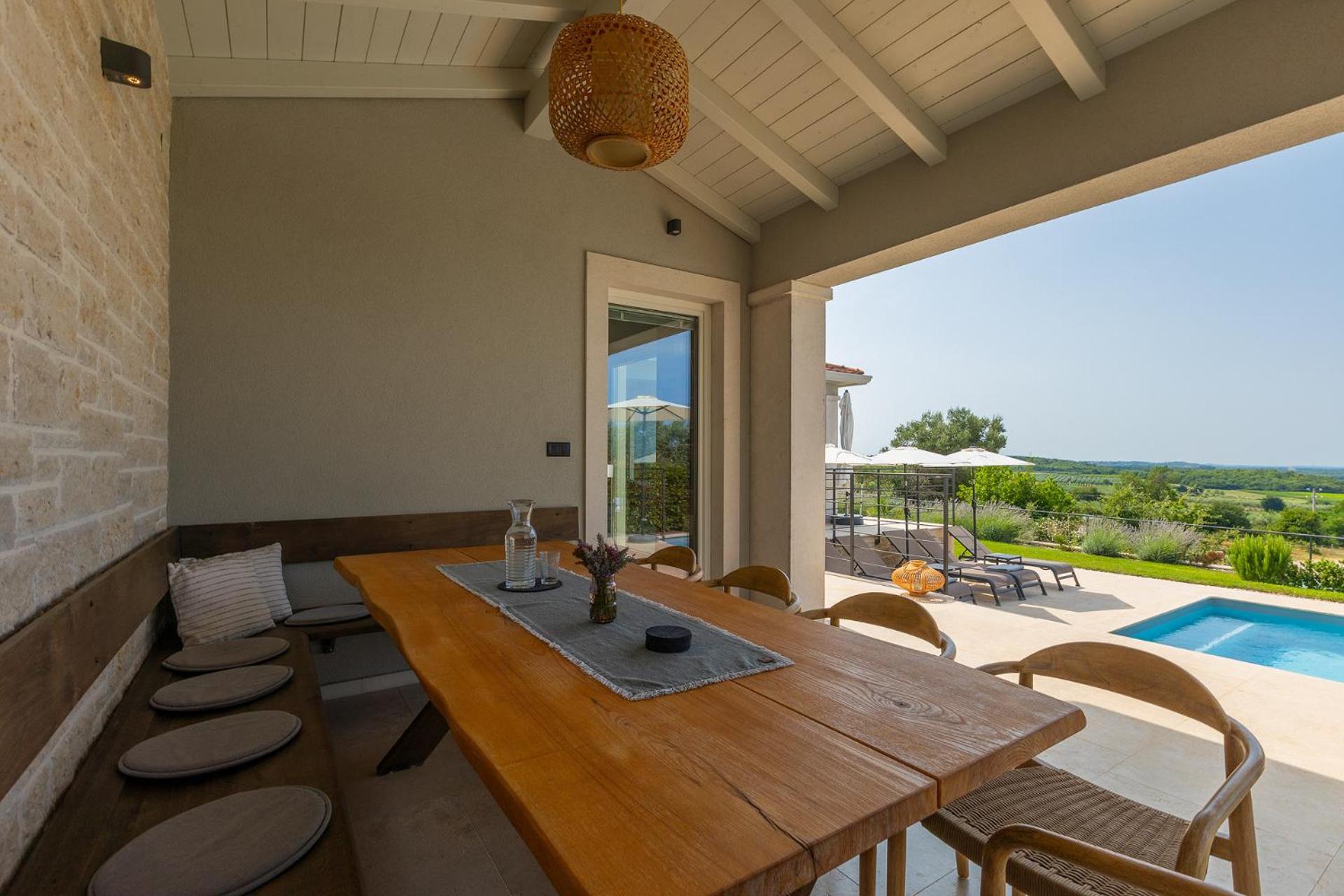 Beautiful Villa Regina with view in Visnjan view 3