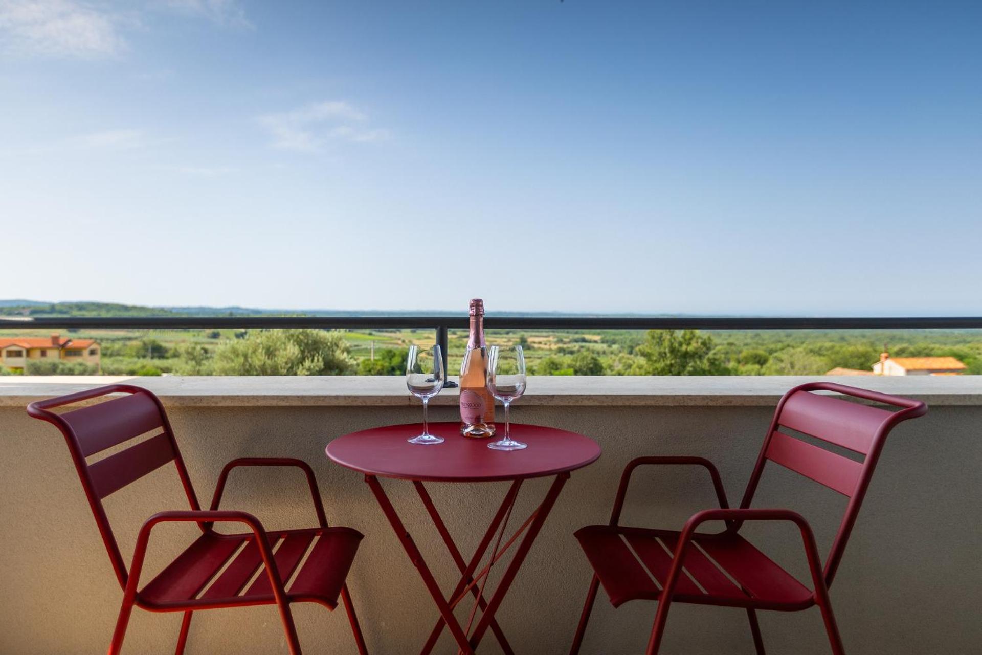Beautiful Villa Regina with view in Visnjan view 4