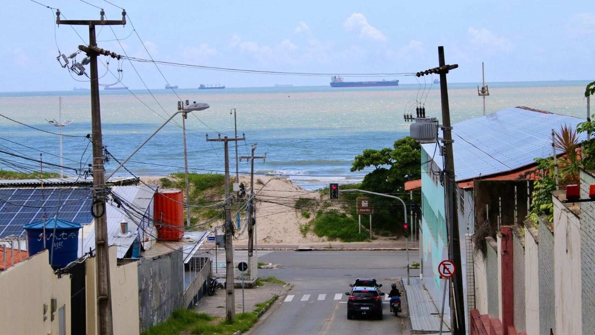 (308BG) Vista mar com requinte na praia da Litorânea