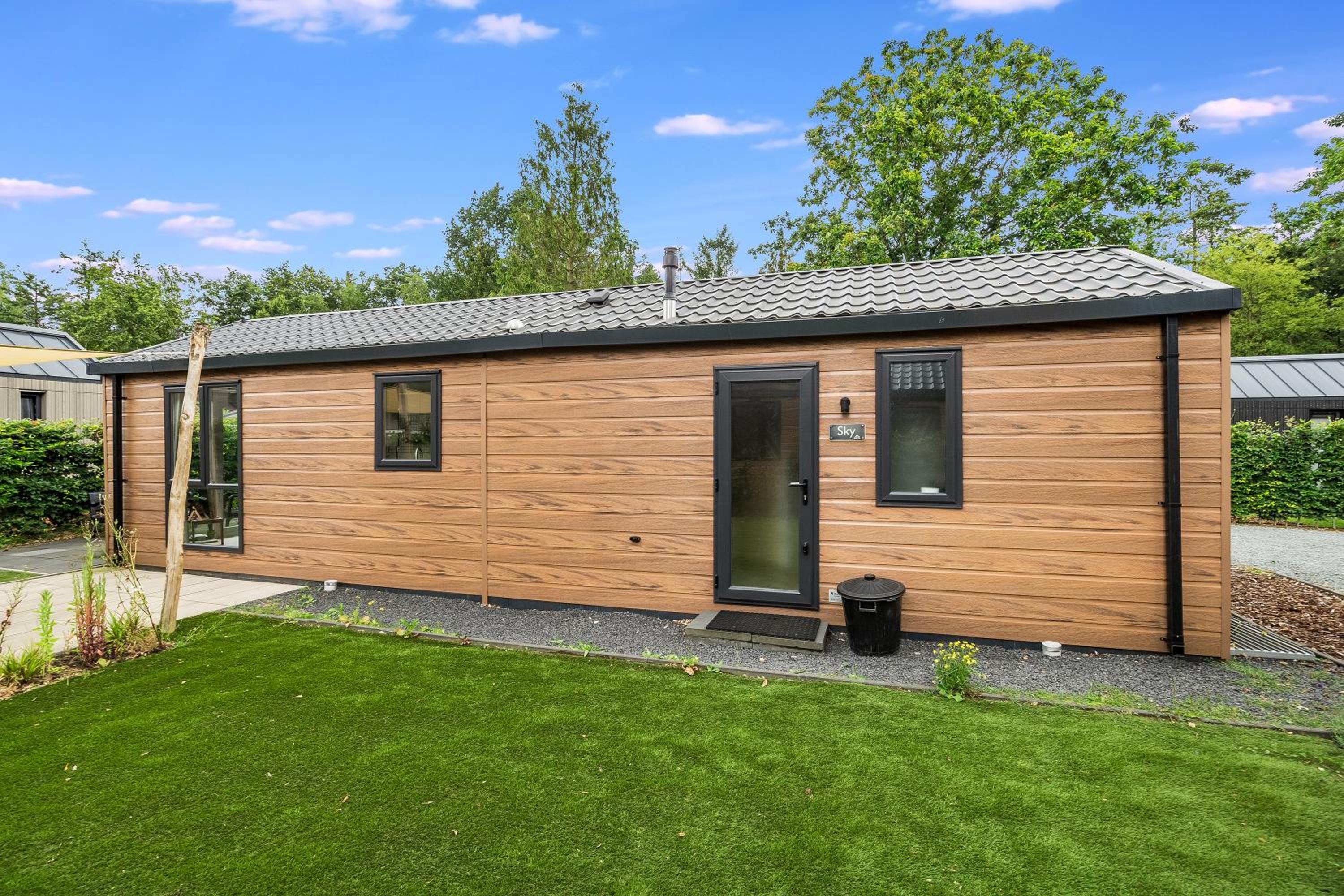 Modern chalet op de Veluwe