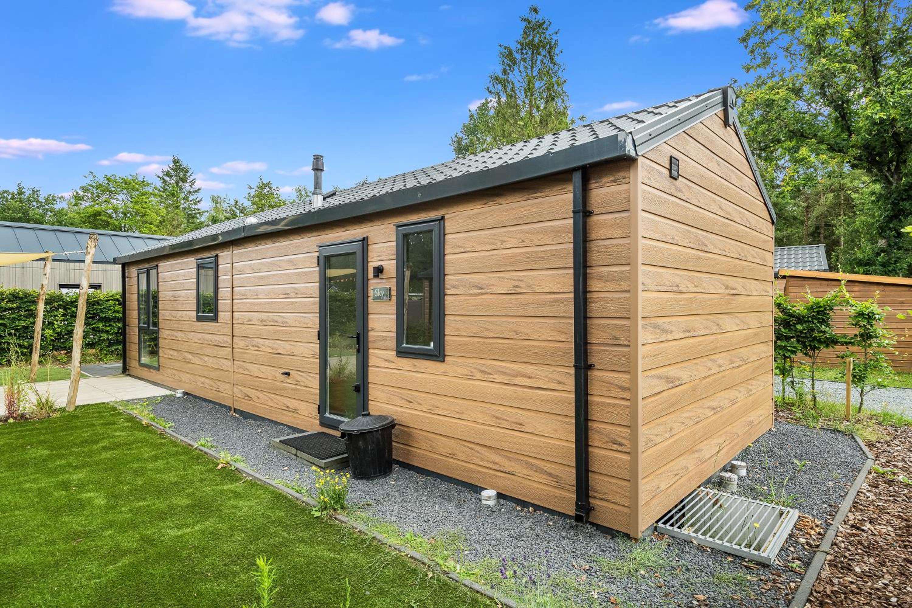 Modern chalet op de Veluwe