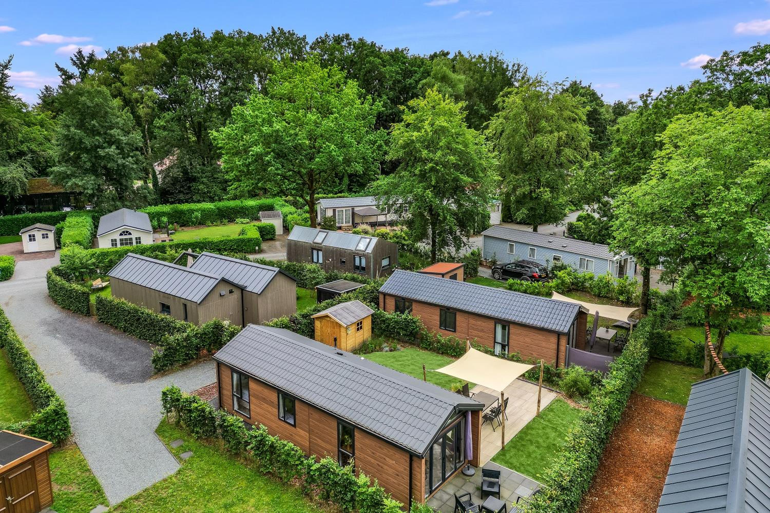 Modern chalet op de Veluwe
