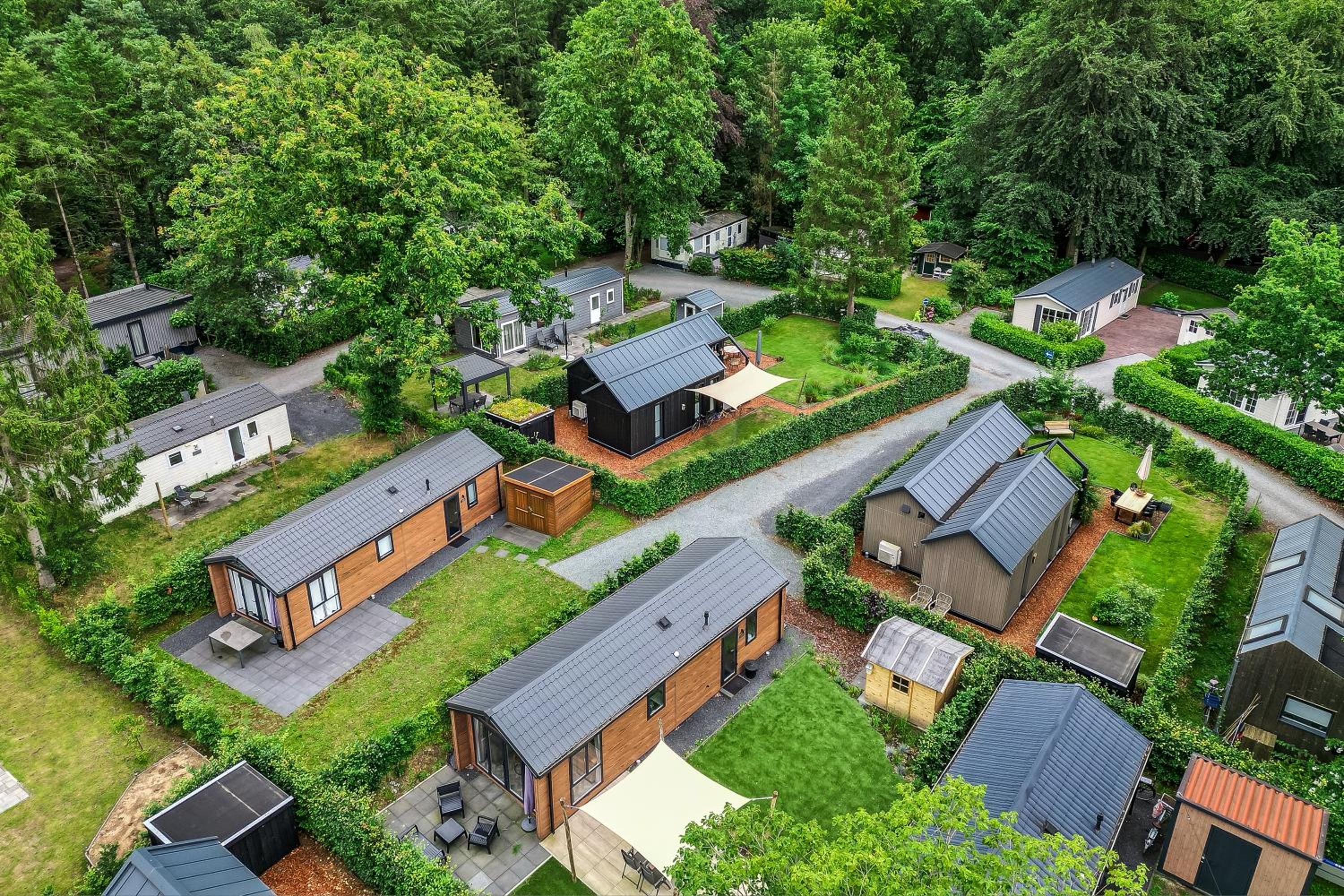 Modern chalet op de Veluwe