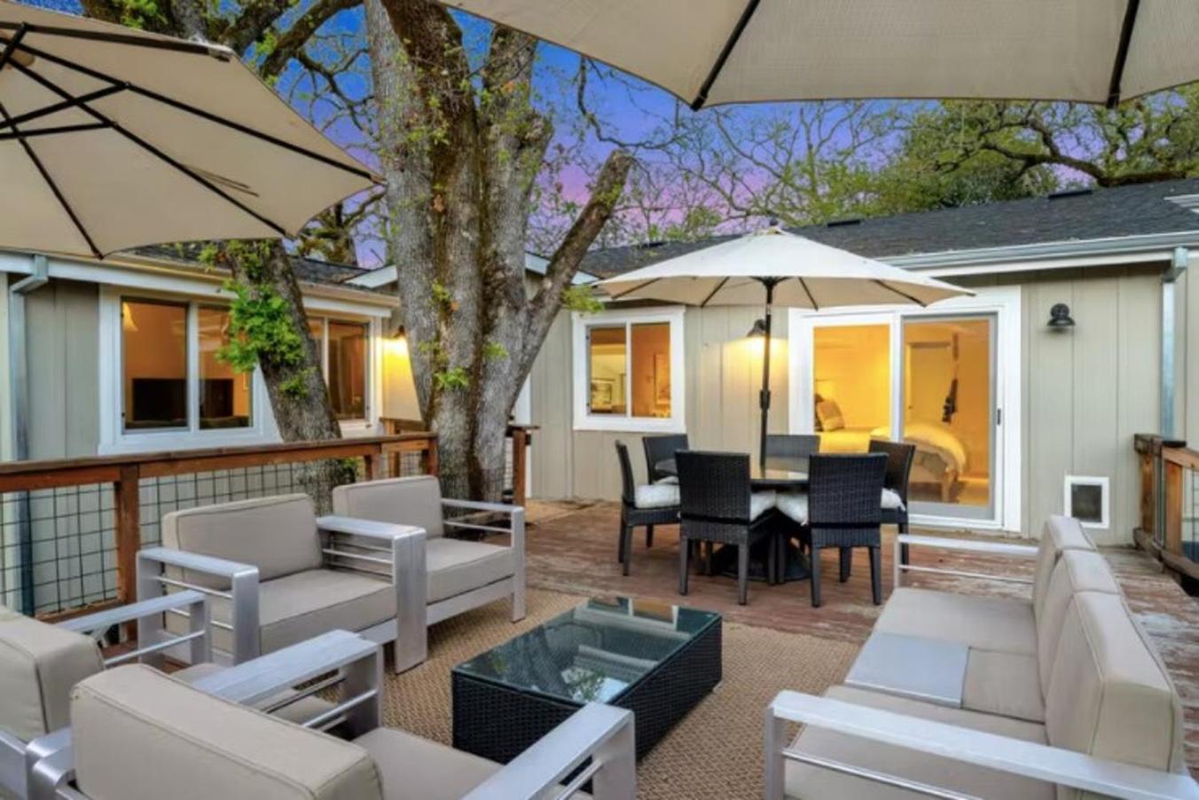Wine Country Creekside Retreat With Hot Tub view 5