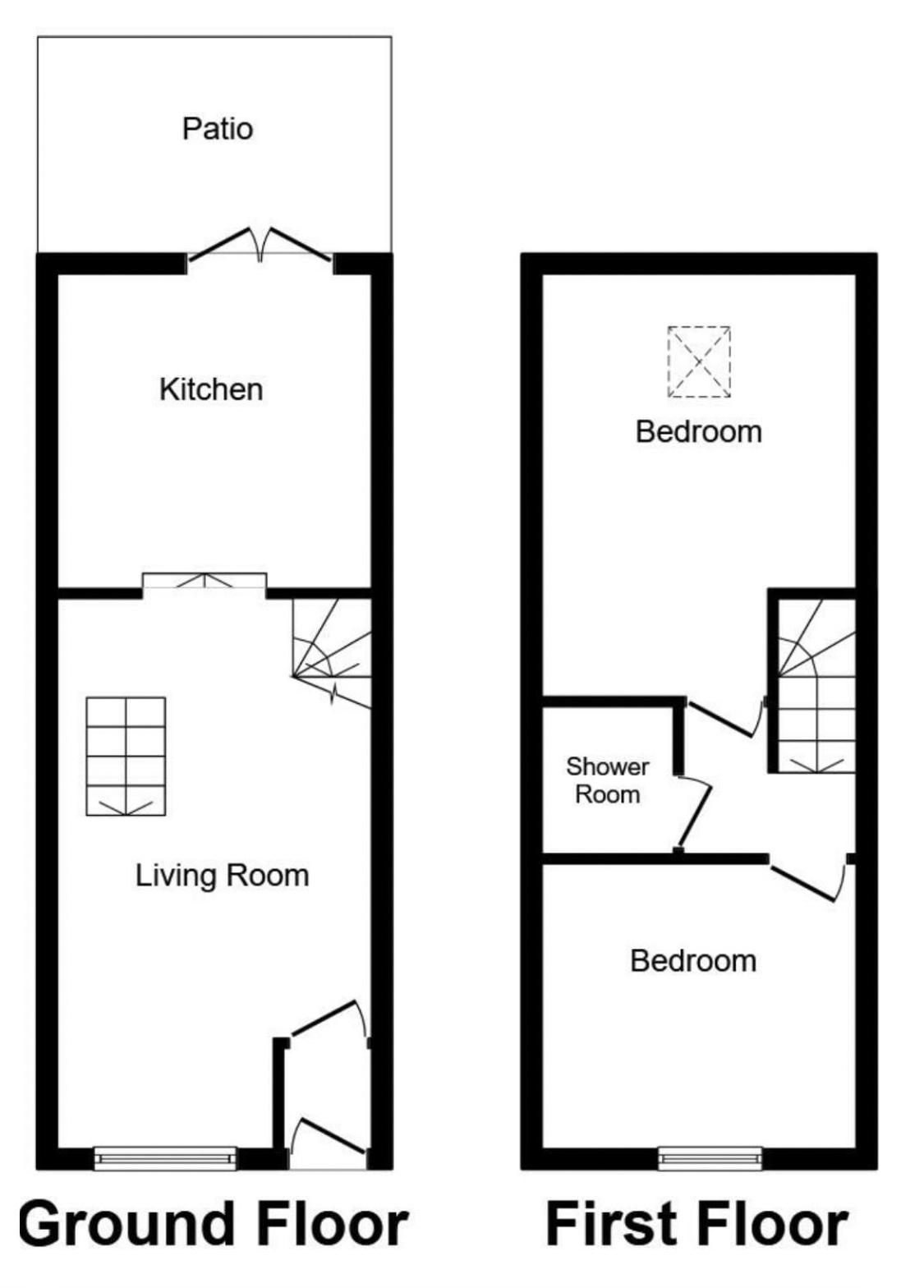 Typical English Terraced House