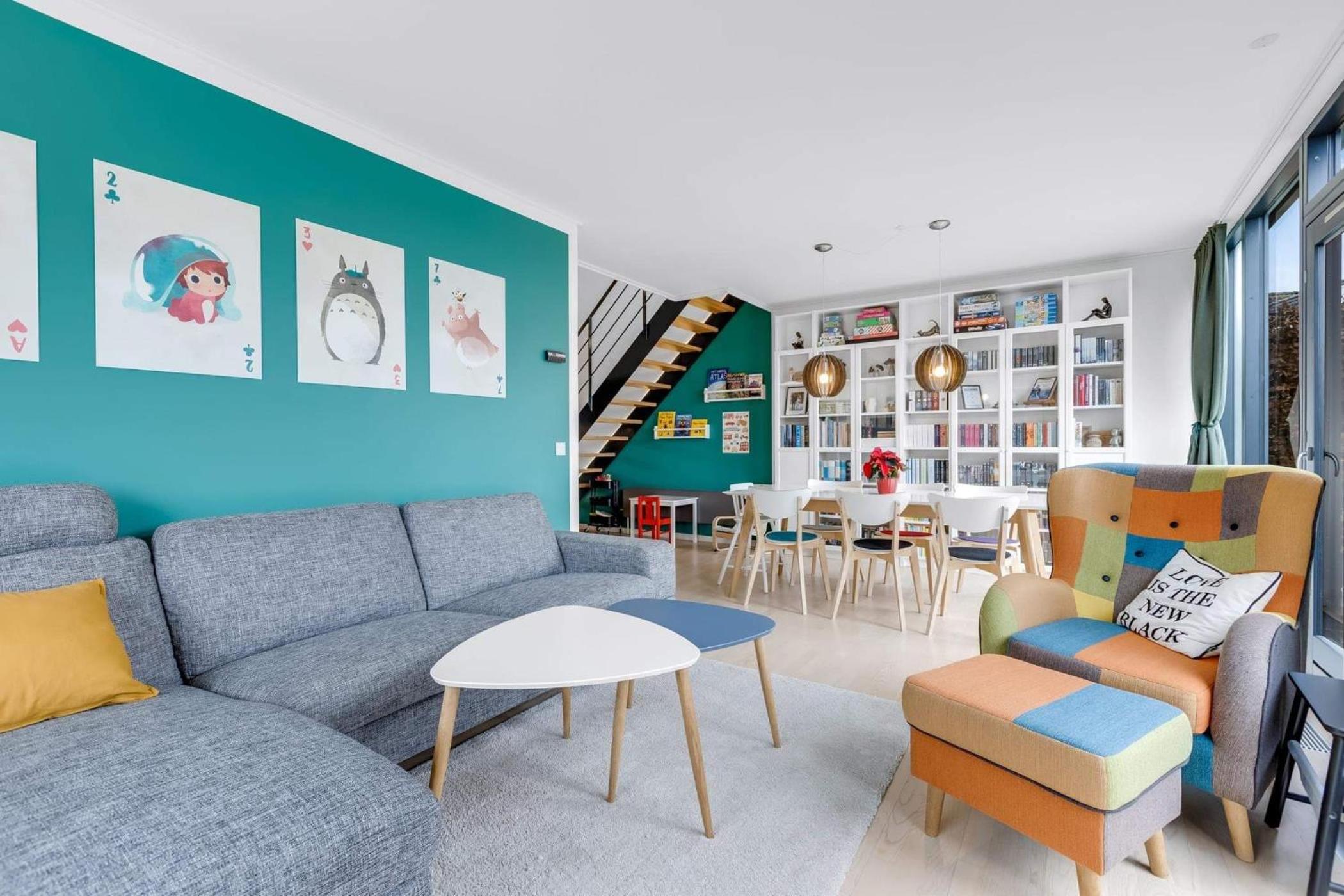 Stort arkitekt tegnet hus