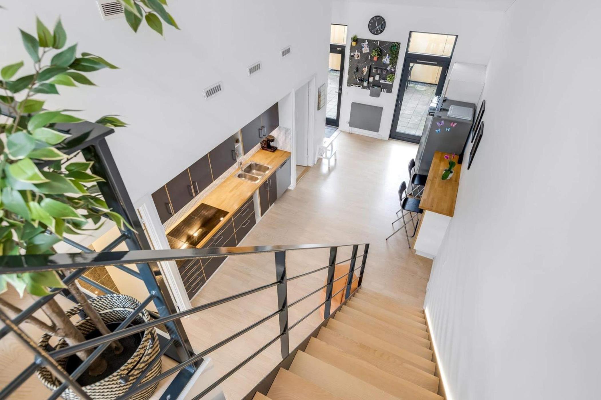 Stort arkitekt tegnet hus